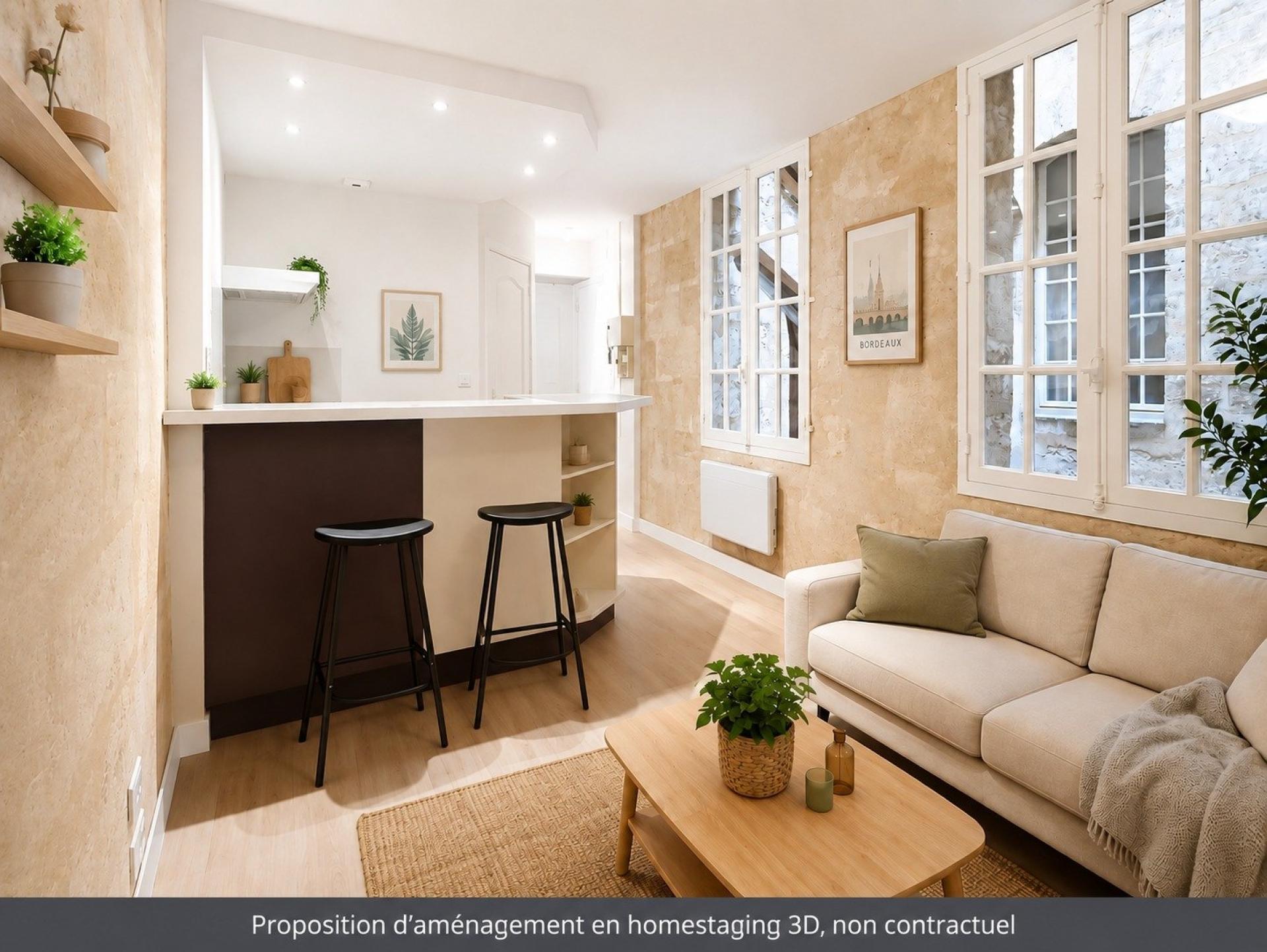 Appartement 1 pièce 17 m² · à Bordeaux · 17 m² · 87 000 €