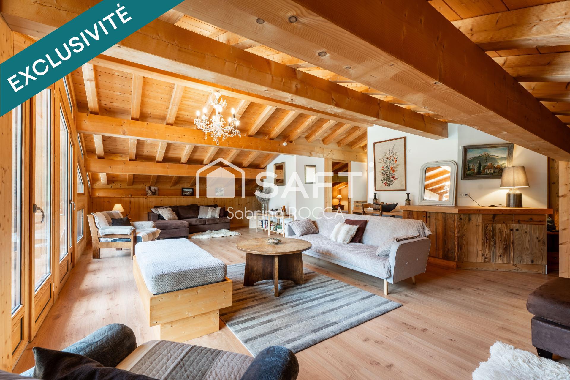 Chalet individuelle et Authentique avec magnifique vue