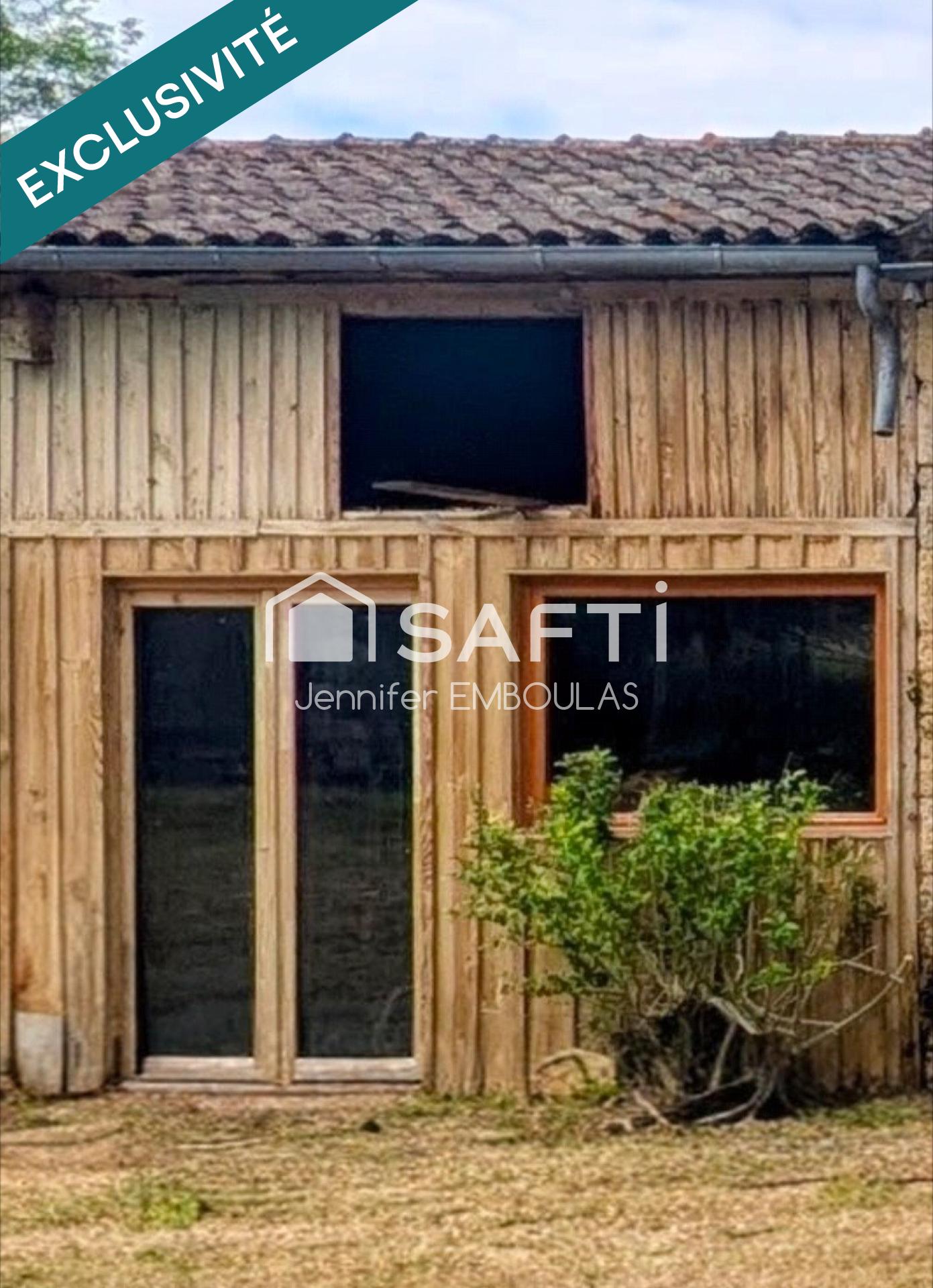 Maion ossature bois - 50 m² - Jardin - Parking