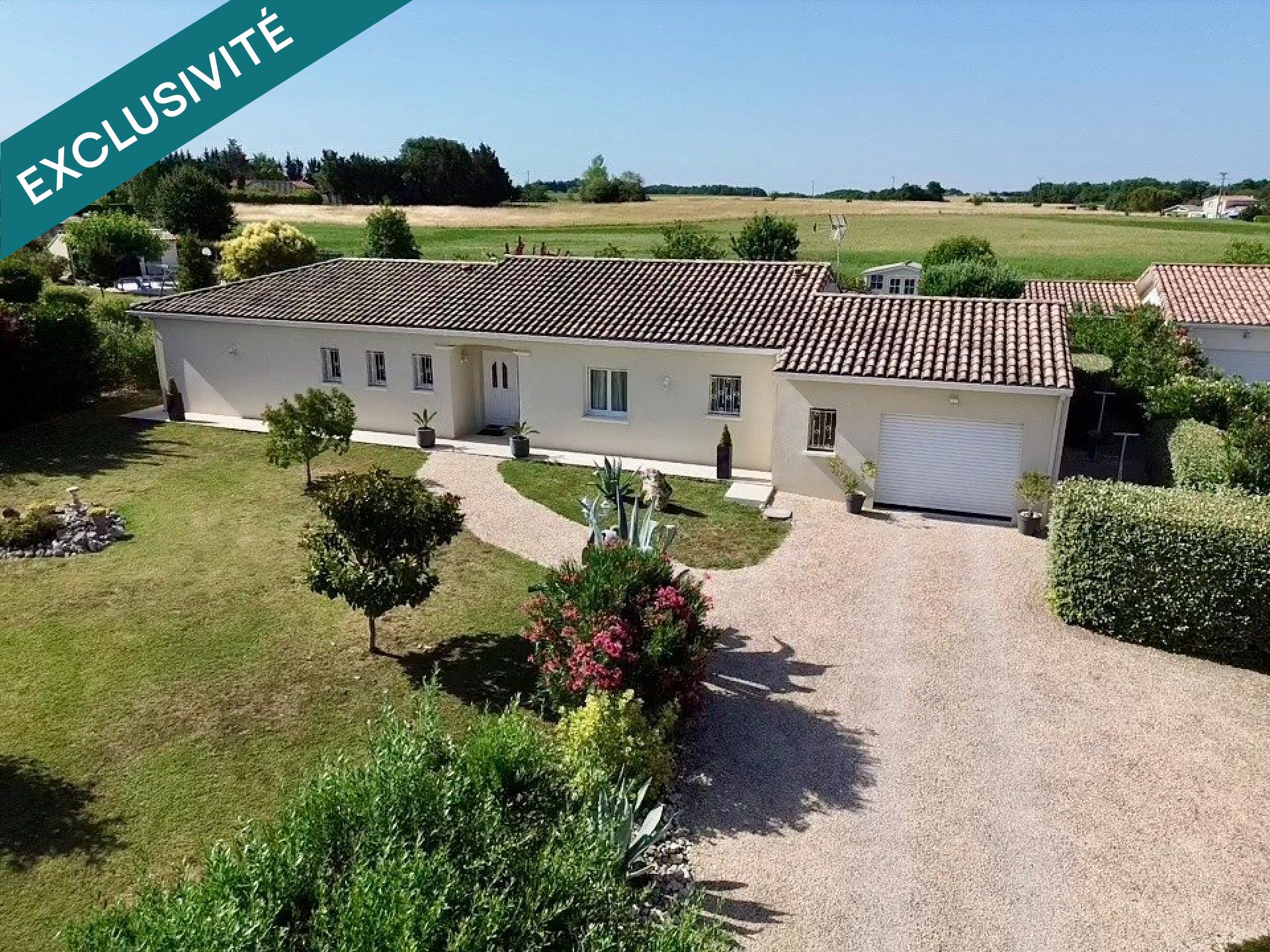 Plain-pied 133 m², DPE A, terrain 1919 m²