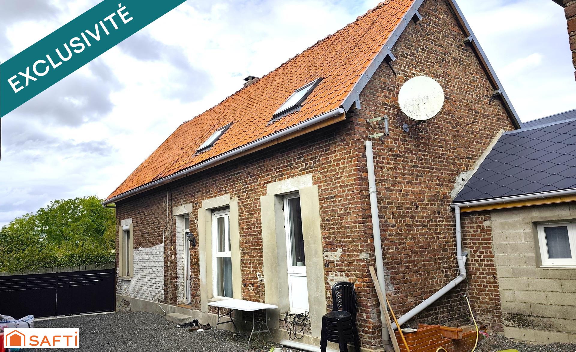 MEZIERES SUR OISE - MAISON 107m², 3 CHAMBRES