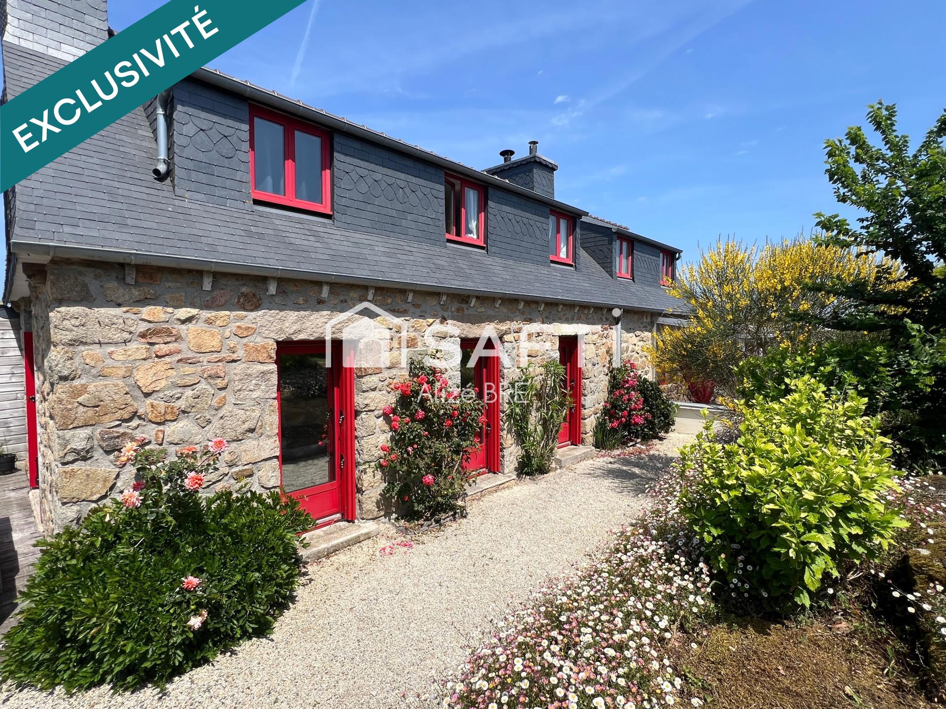 Longère en pierre 120m2 sur la côte bretonne