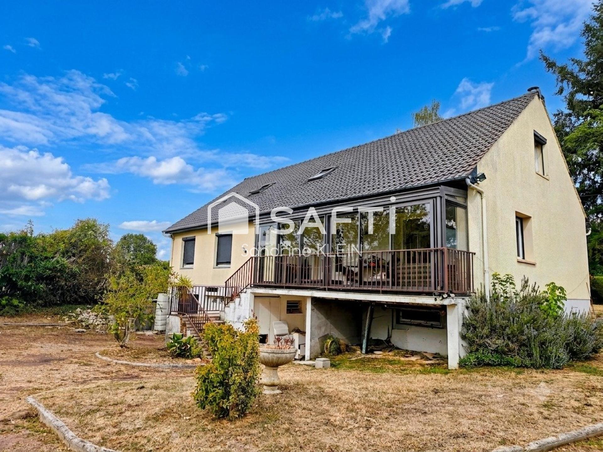 Maison familiale, 5 chambres, S/Sol total, avec jardin