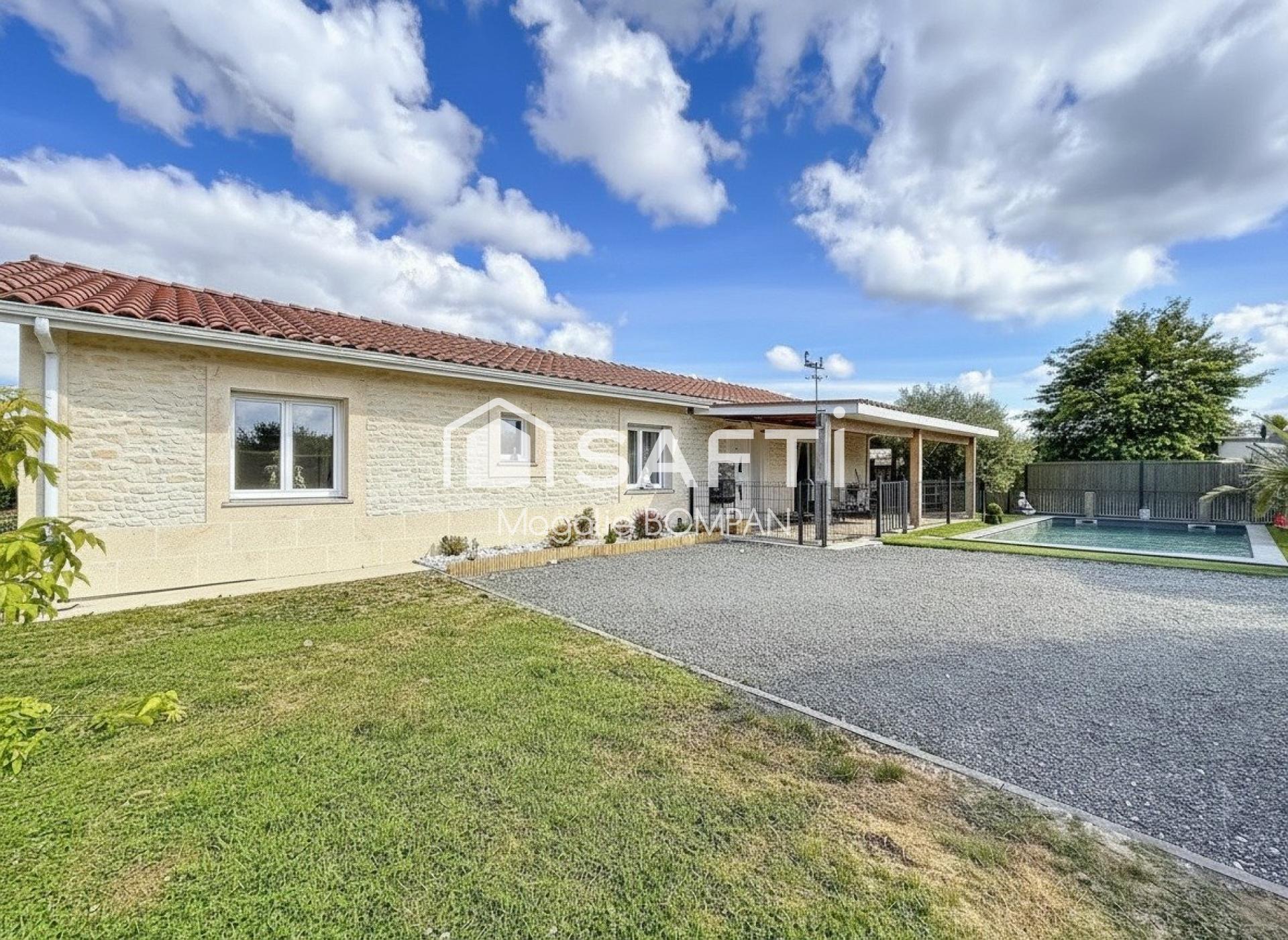 Maison clé en main avec piscine et climatisation