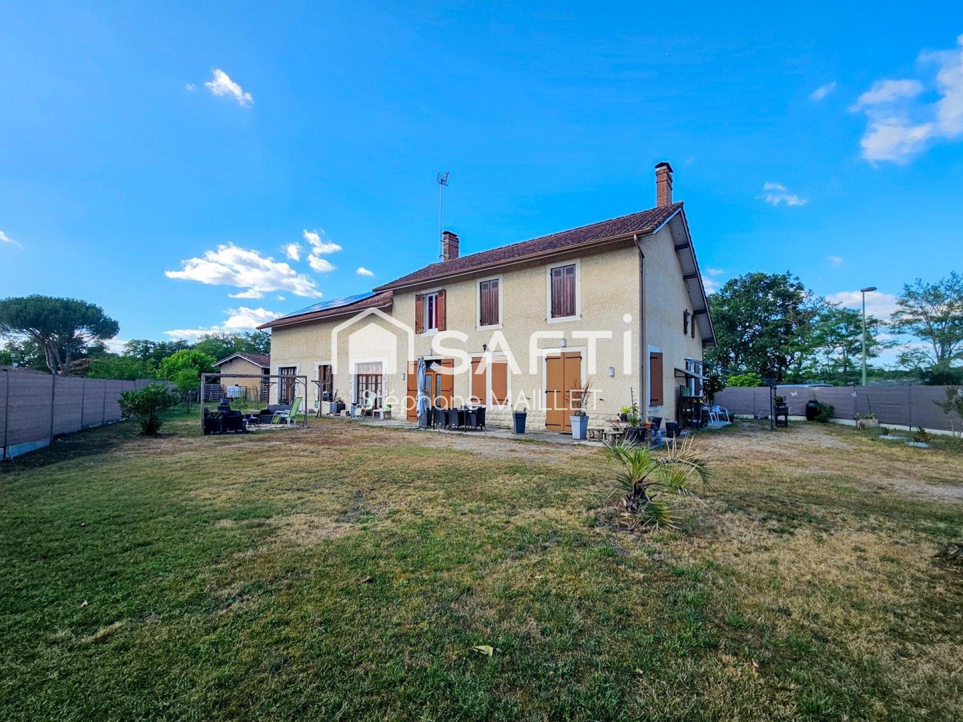 Maison 5 chambres avec fort potentiel