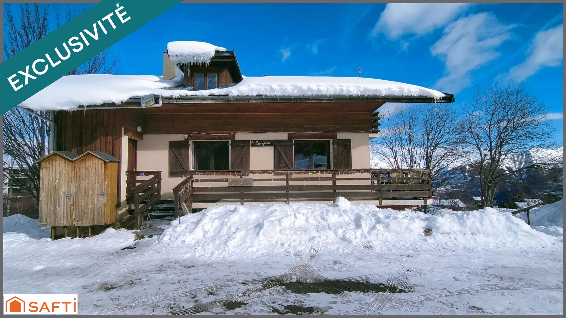 Chalet composé de trois appartements