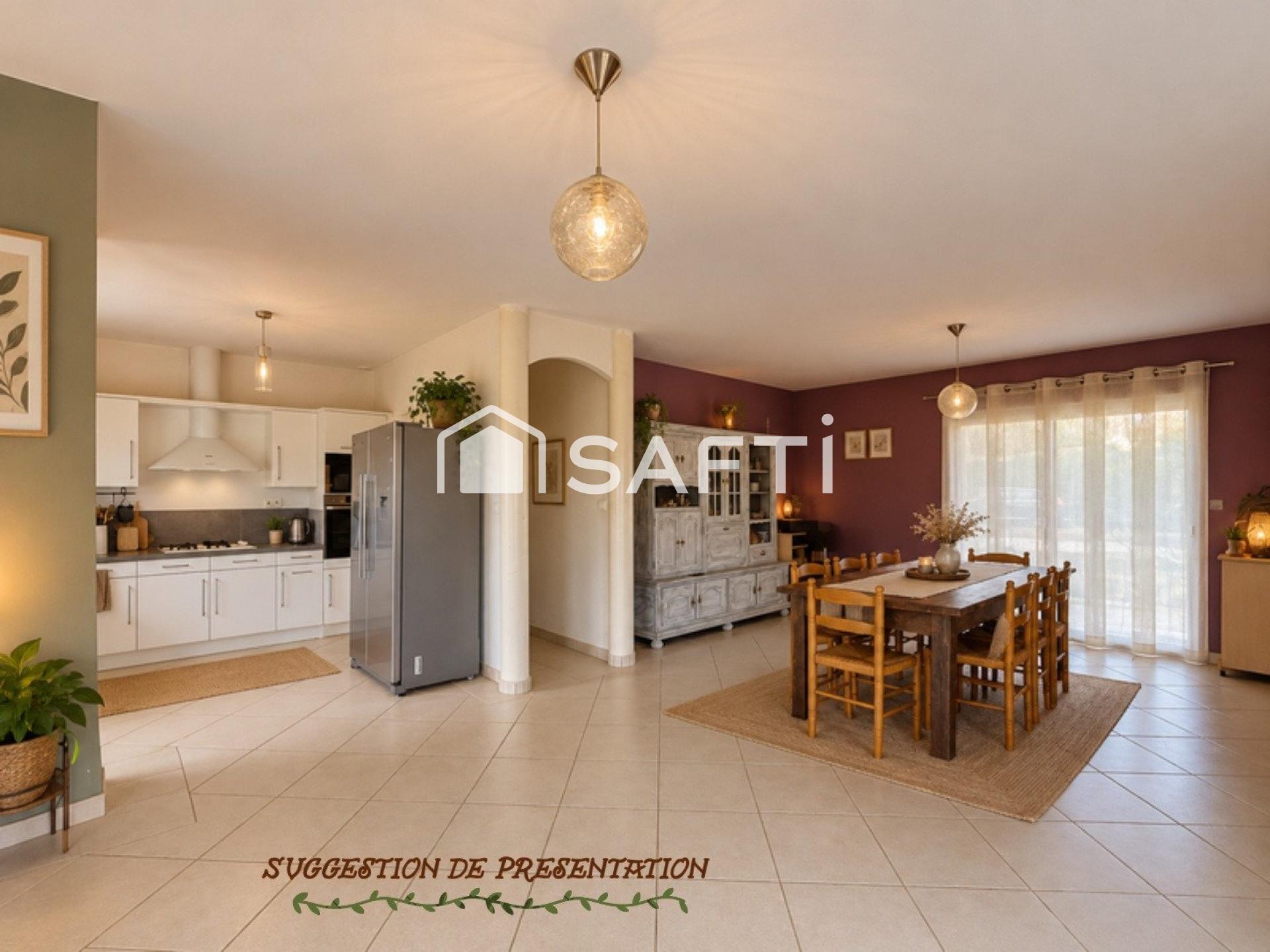 Photo SAFTI — Maison 7 pièces, 182 m² à Saint Aulaye Puymangou 5