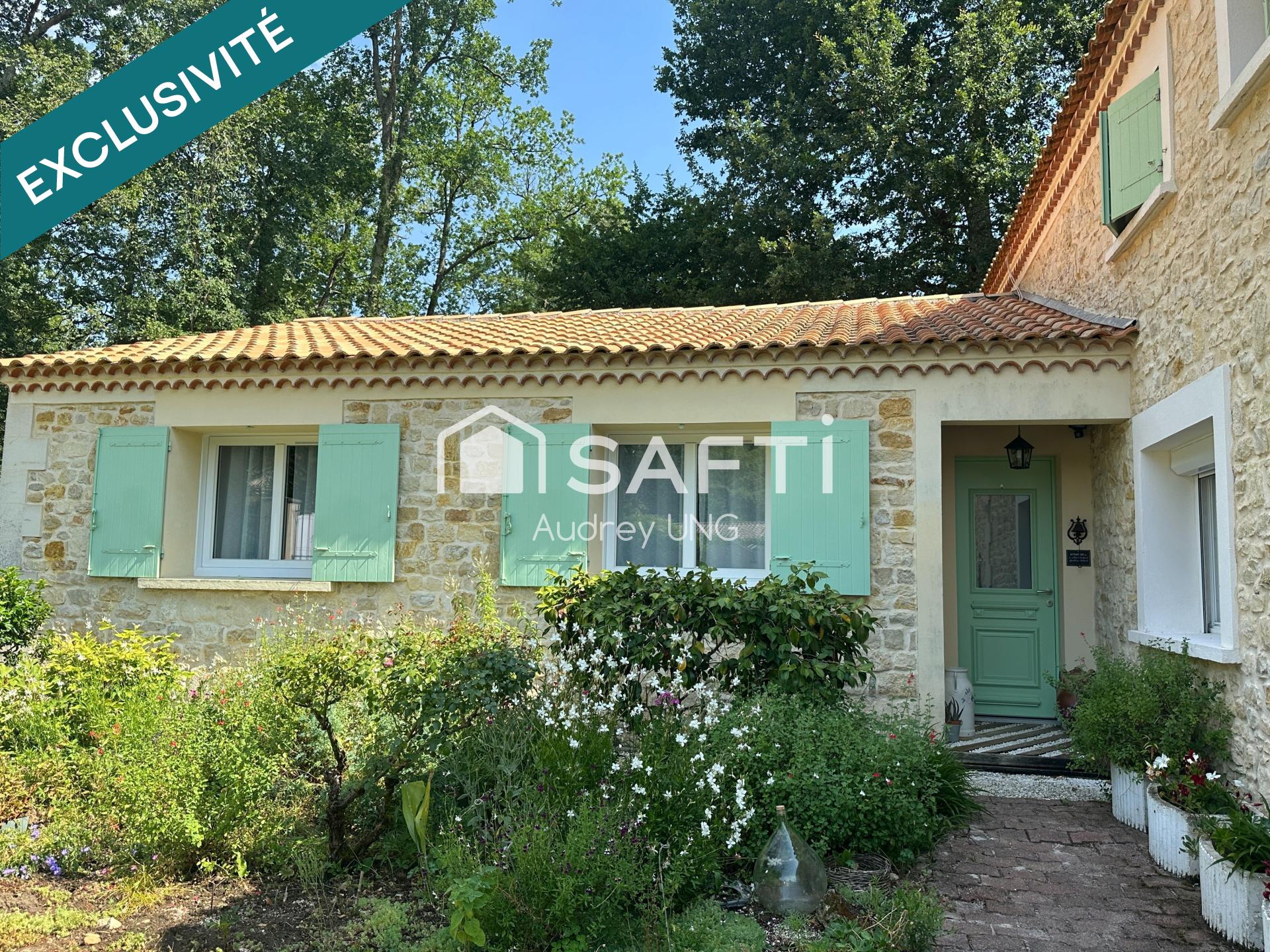 Maison de caractère en pierre – Coup de cœur assuré !