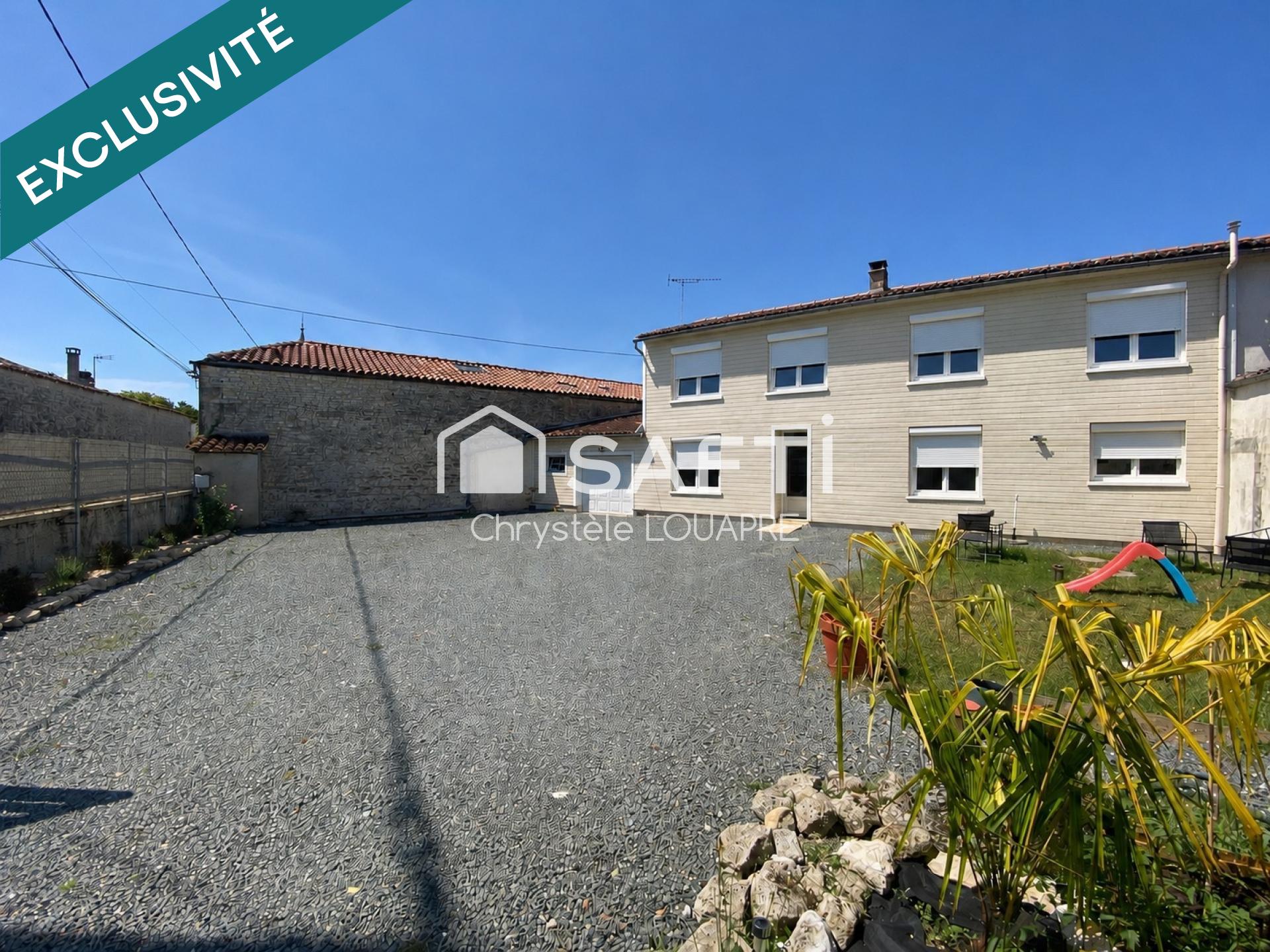 Maison 4 chambres avec garage et jardin