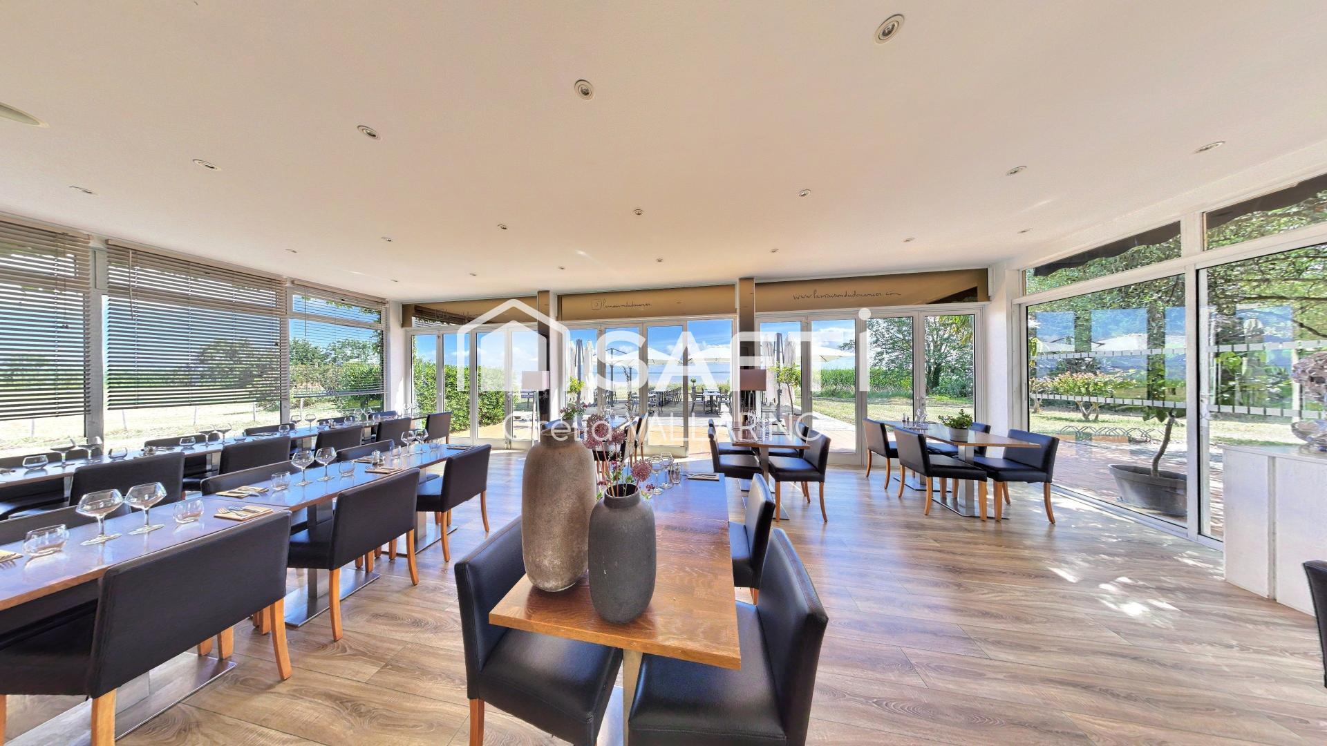 Restaurant avec vue exceptionnelle sur l'estuaire