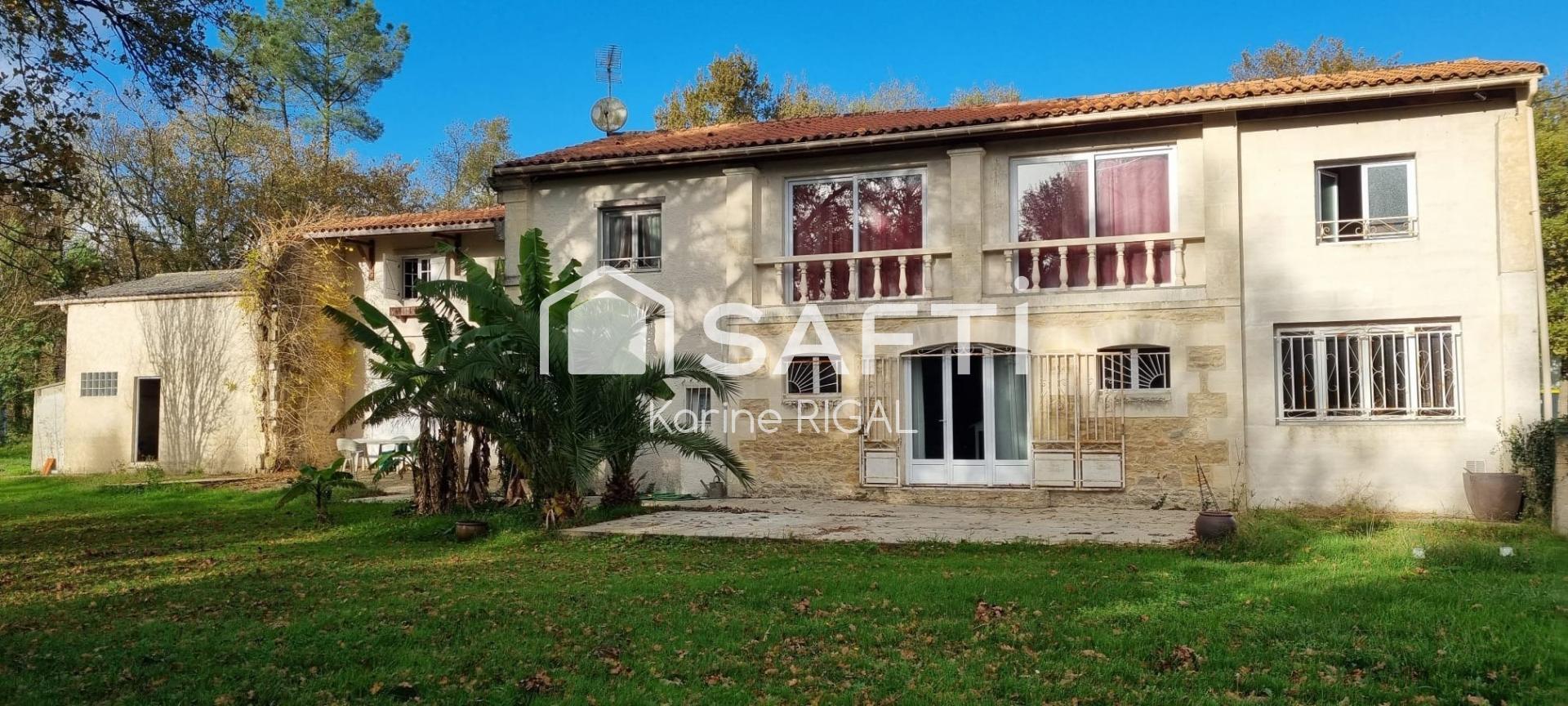 Maison pierre , 4 chambre, beau parc arboré