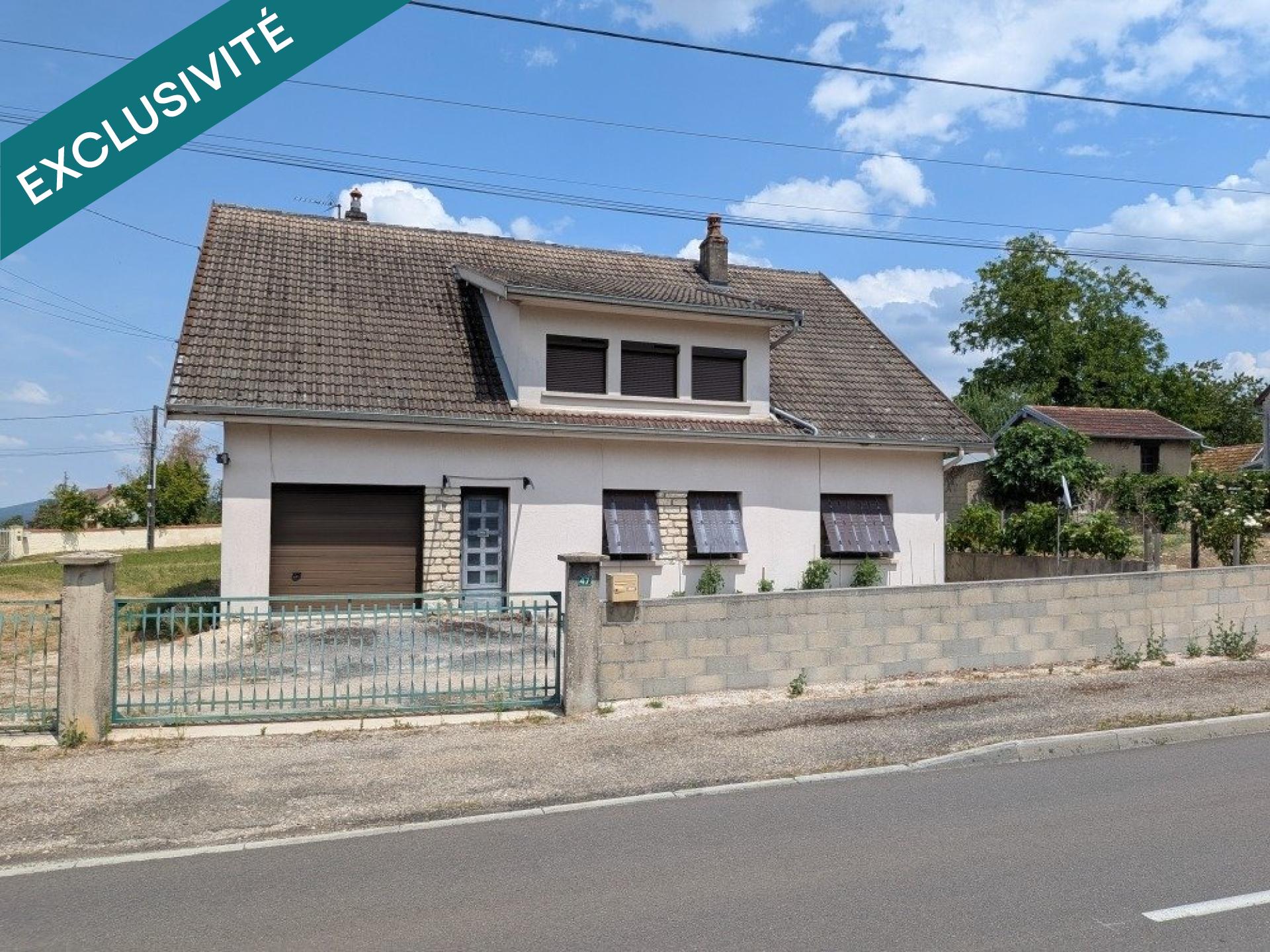 Maison familiale de 166 m² sur un terrain de 3 060 m² – 6 chambres – Fort potentiel à VILLERS FARLAY (JURA)