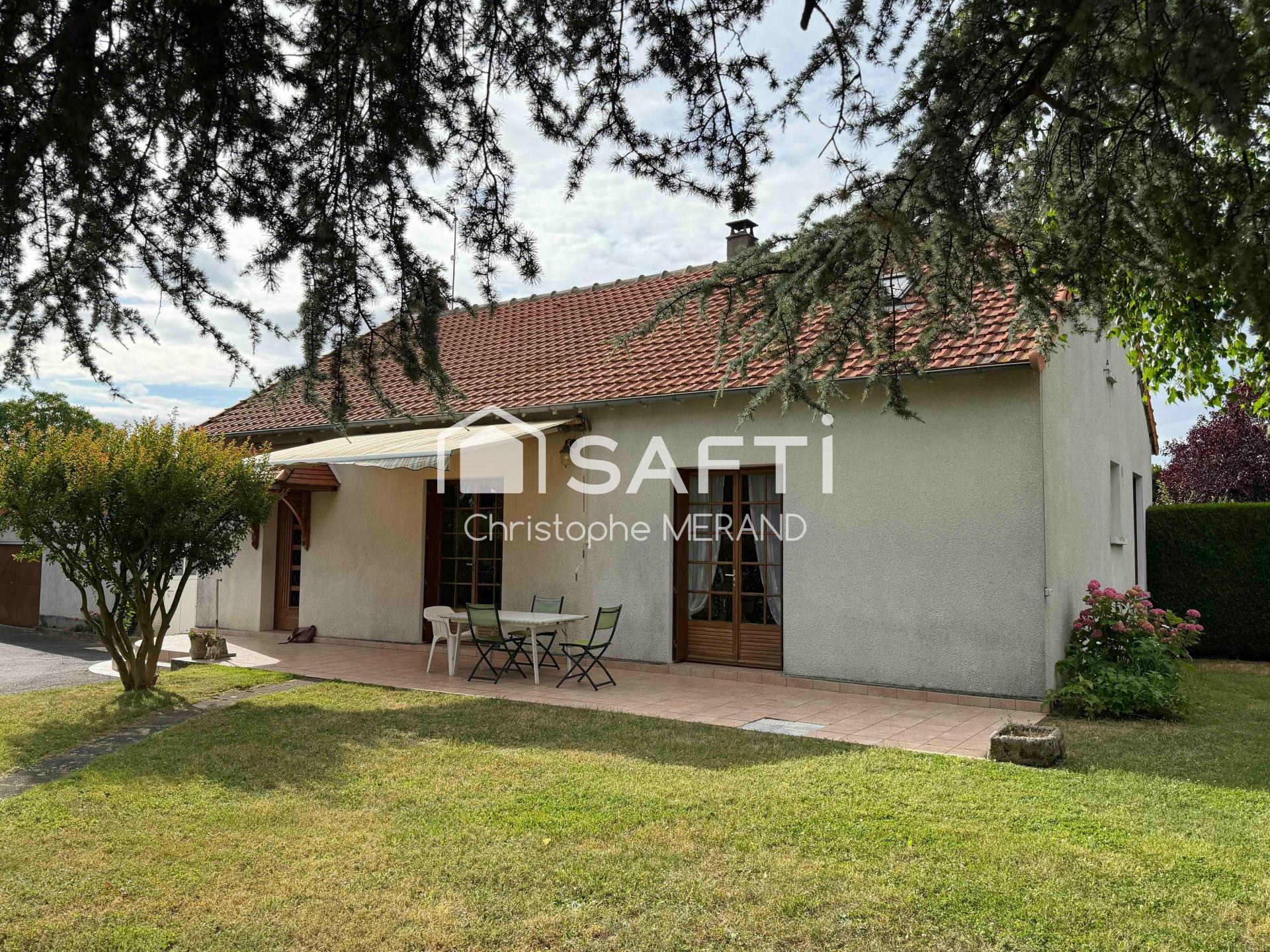 Maison 3 chambre sur plus 7000 m2 en campagne