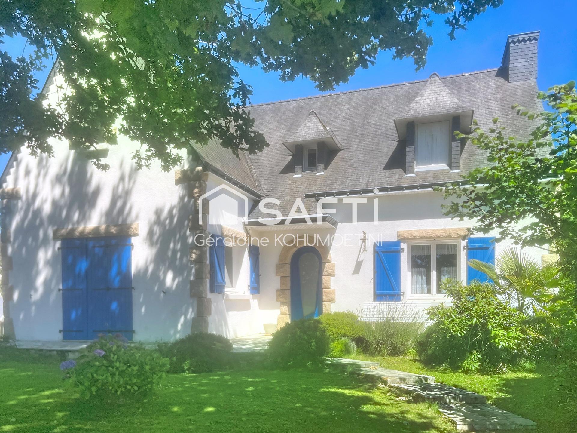 Grand terrain et beaux espaces-Cadre verdoyant