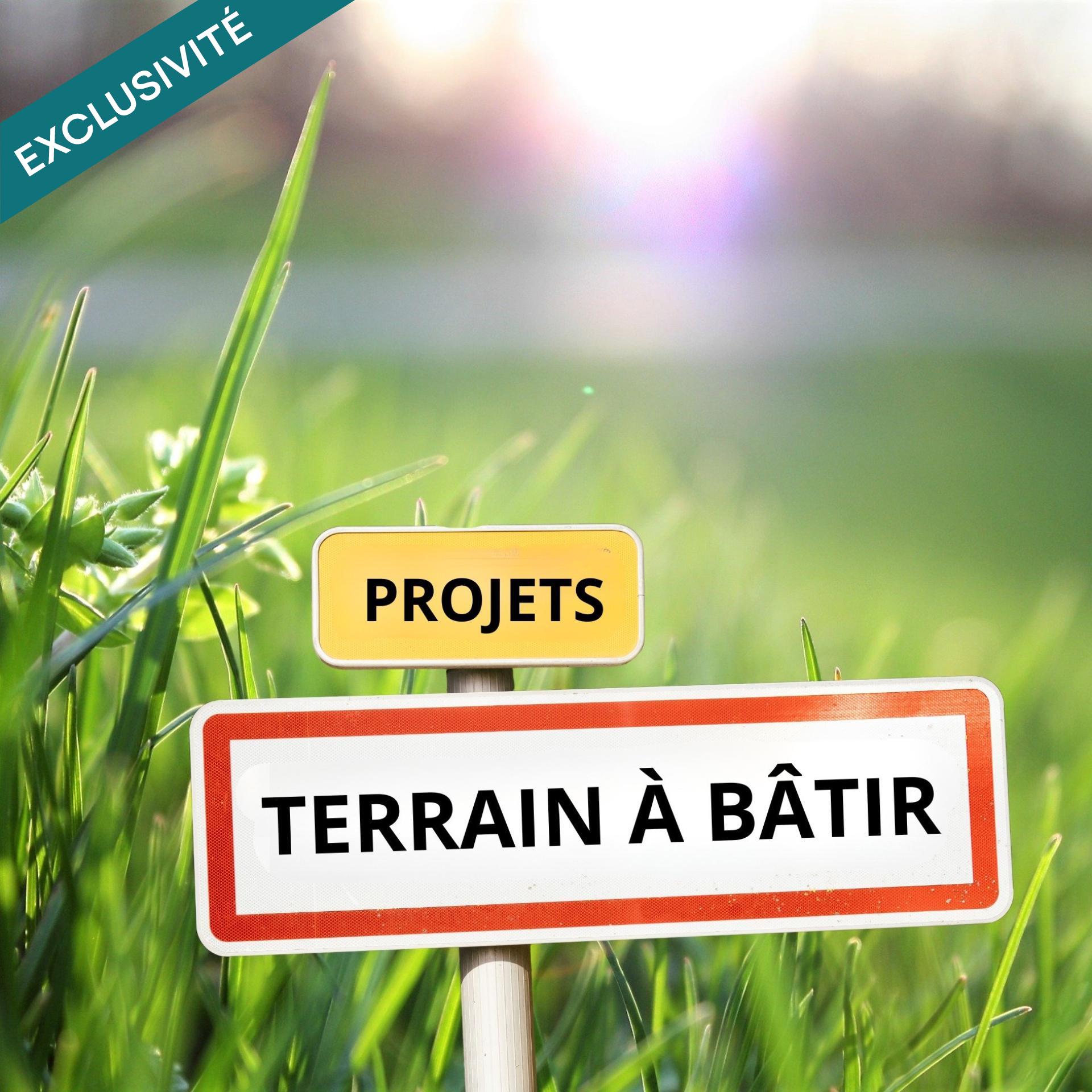 Terrain Plat constructible de 852 M2