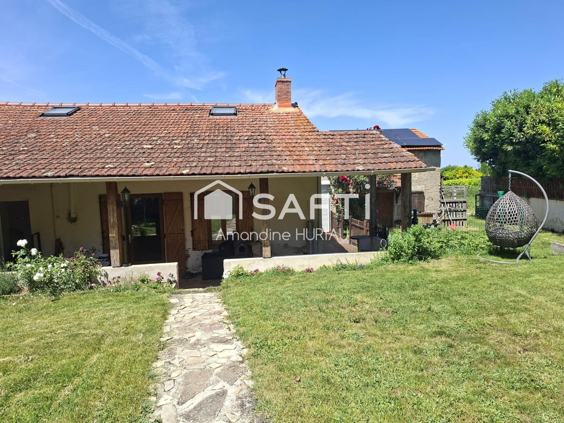 Maison de 112 m2 au coeur du village de Vensat