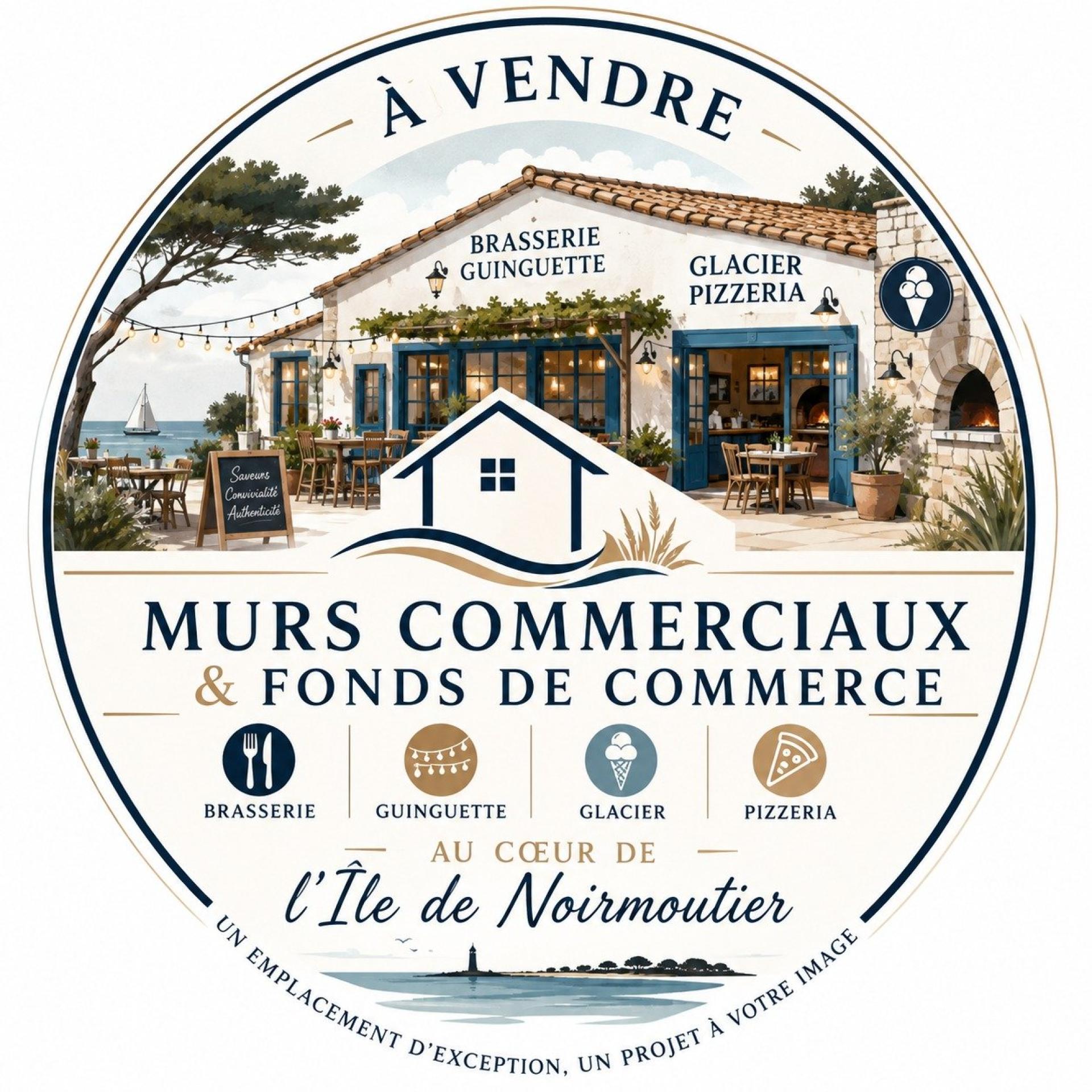 Local commercial 3 pièces 140 m² · à Noirmoutier-en-l'Ile · 140 m² · 467 000 €