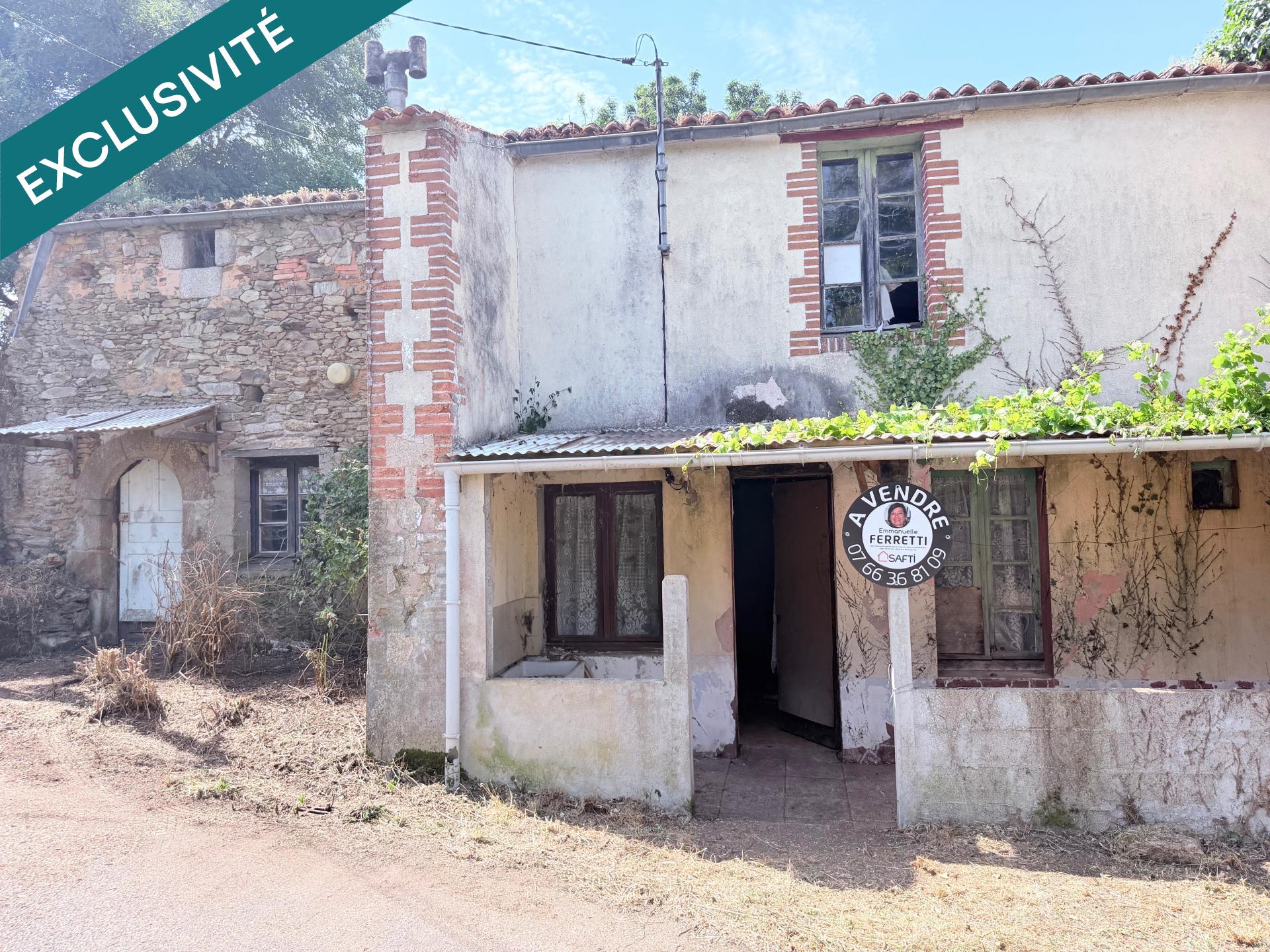 MAISON EN PIERRE A REINVENTER