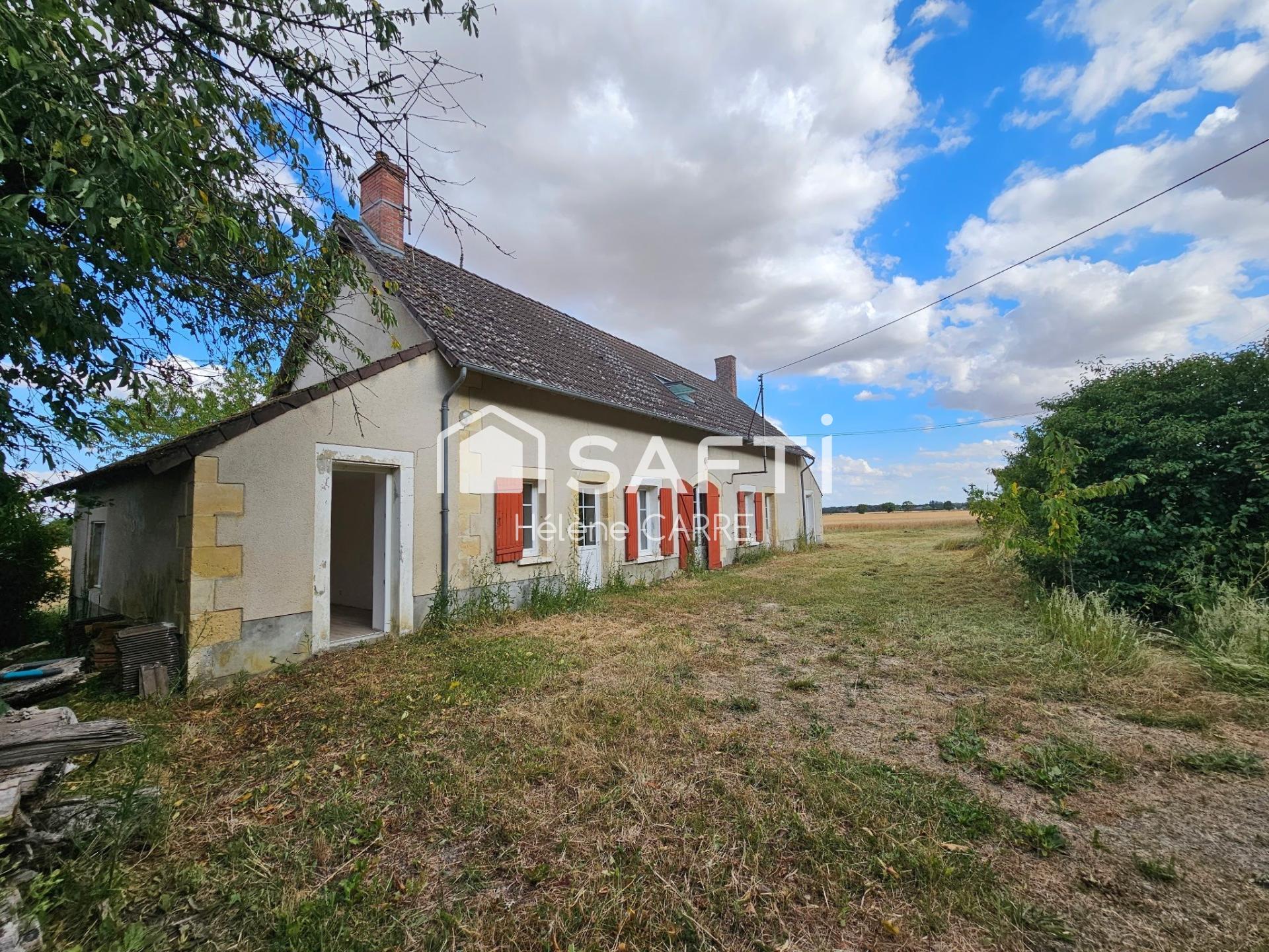 Maison beaux volumes 3 chambres + 1 bureau