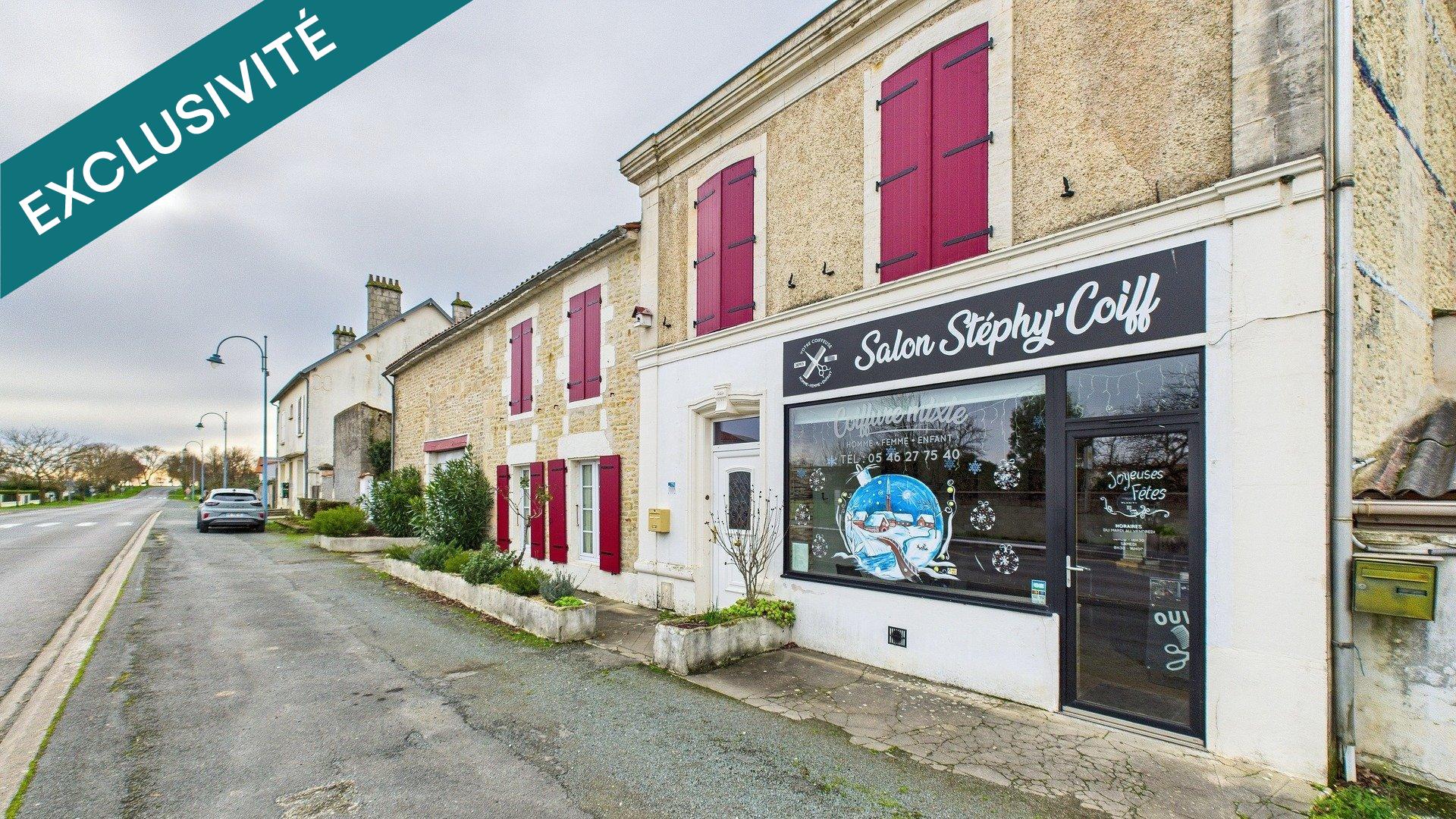 Maison plus local commercial