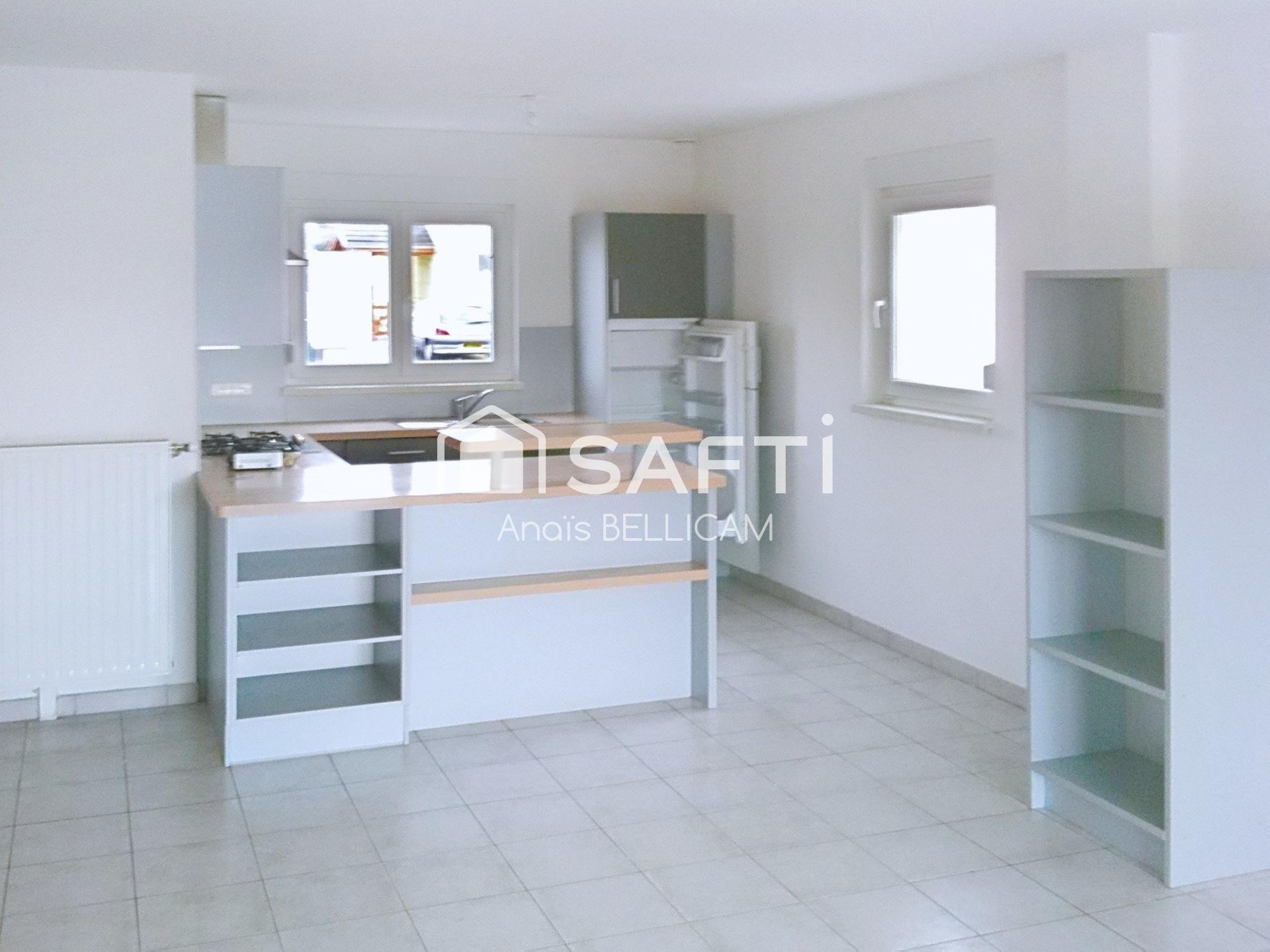 Maison familiale 106 m² avec sous-sol complet et garage indépendant à Fessenheim