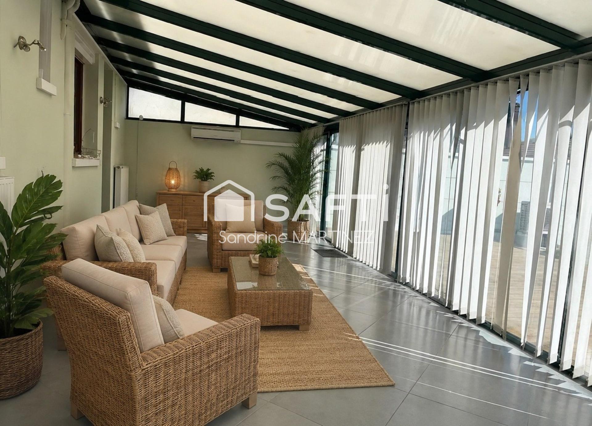 Maison 143m2, 3 chambres, au centre d'Andeville