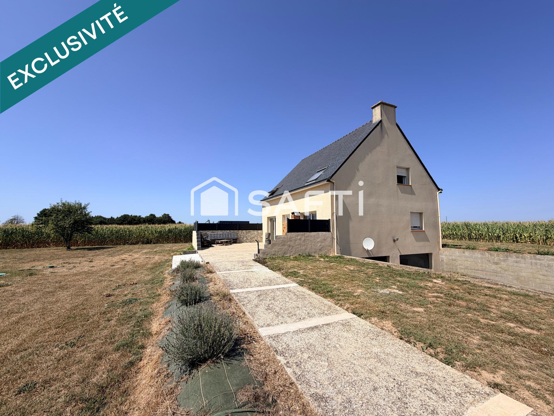 MAISON SUR SOUS-SOL DE 125 M2 EN CAMPAGNE DE GUENIN