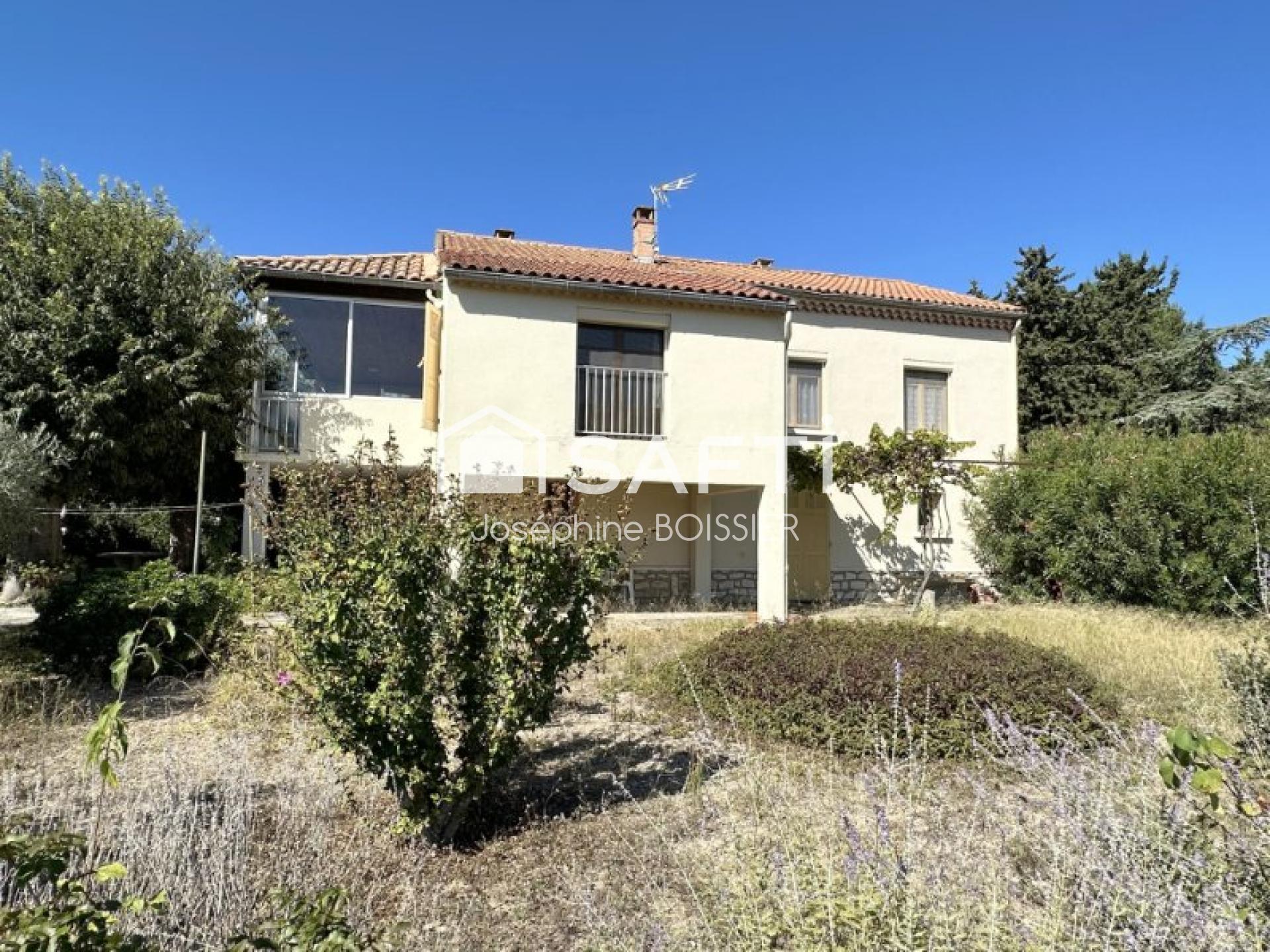 SUR VILLENEUVE LES AVIGNON (30) Maison de 94 m² Secteur Très Recherché au Calme Proche Centre ville