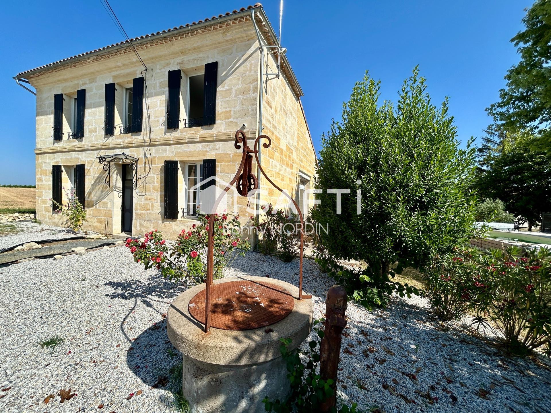 Maison girondine de 180 m2 - 4 chambres