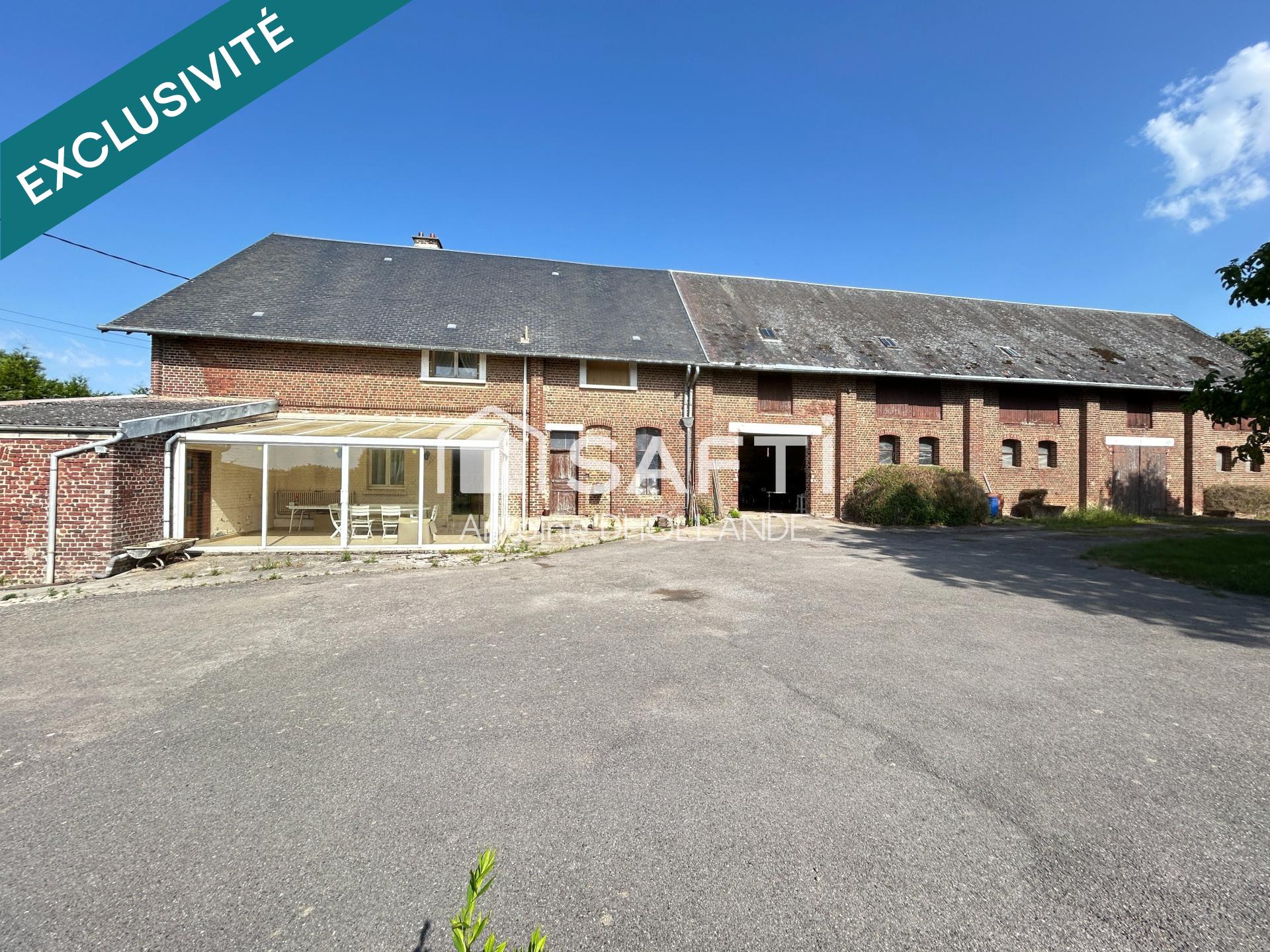Corps de ferme avec grange et fort potentiel