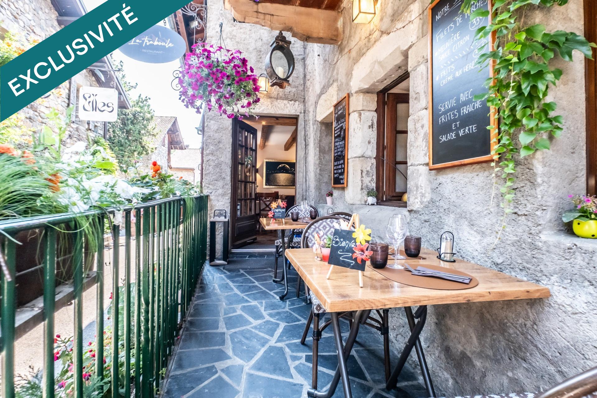 Restaurant typique à Yvoire ( 74140 ) avec terrasse