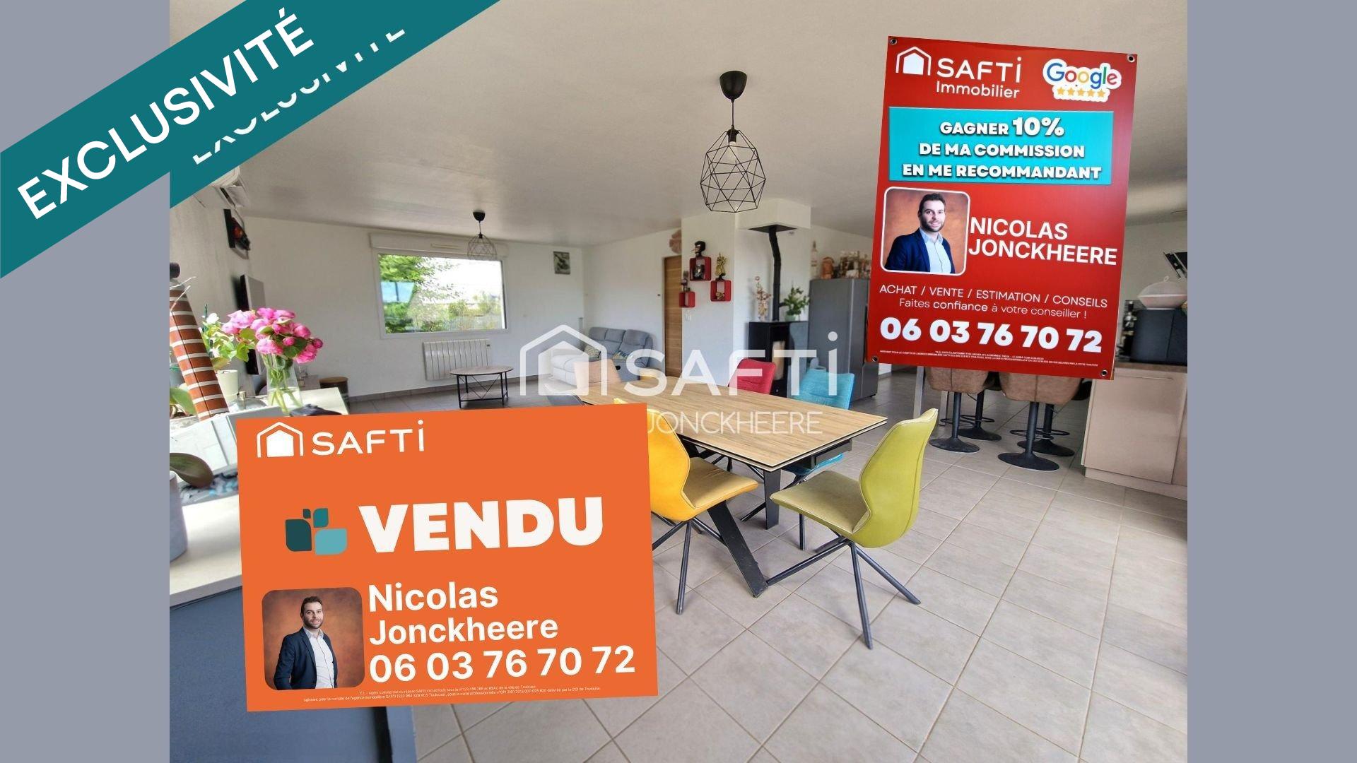 Maison individuelle 170 m², 4/5 chambres