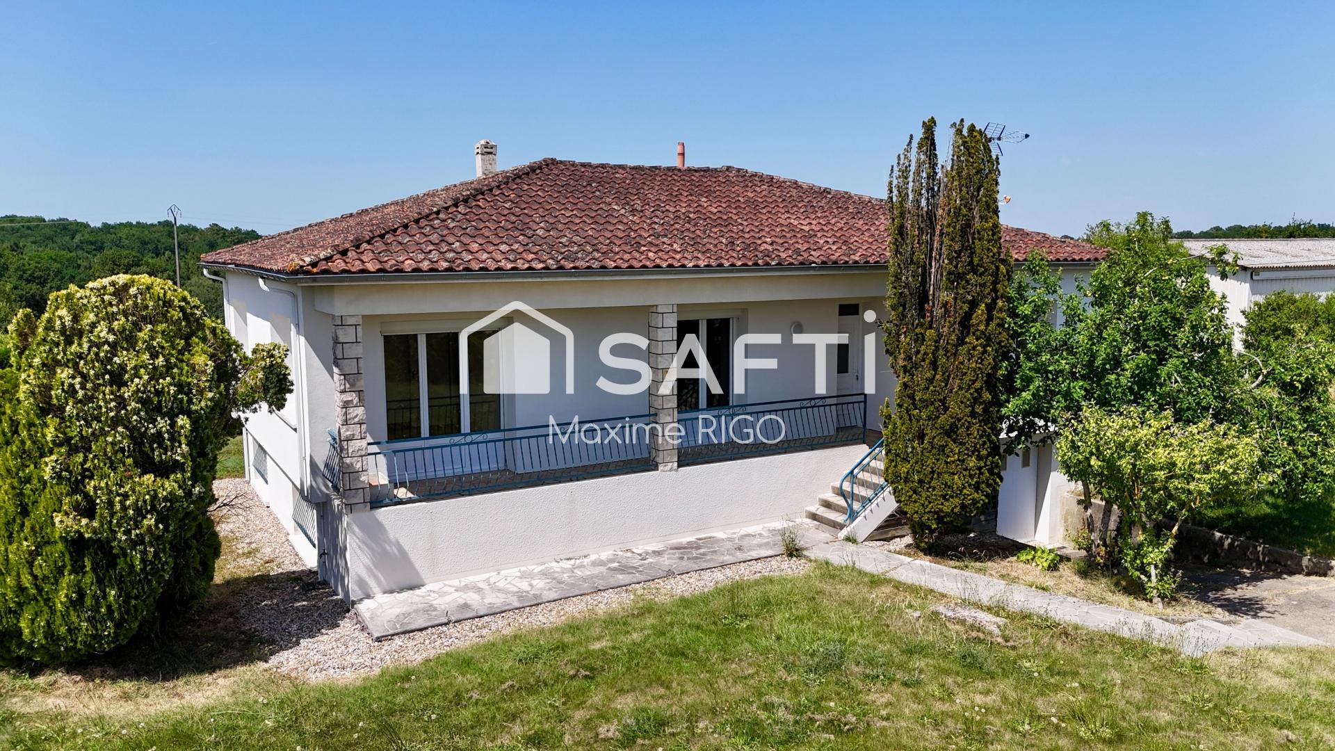 Maison 6 pièces 99m² avec grand garage