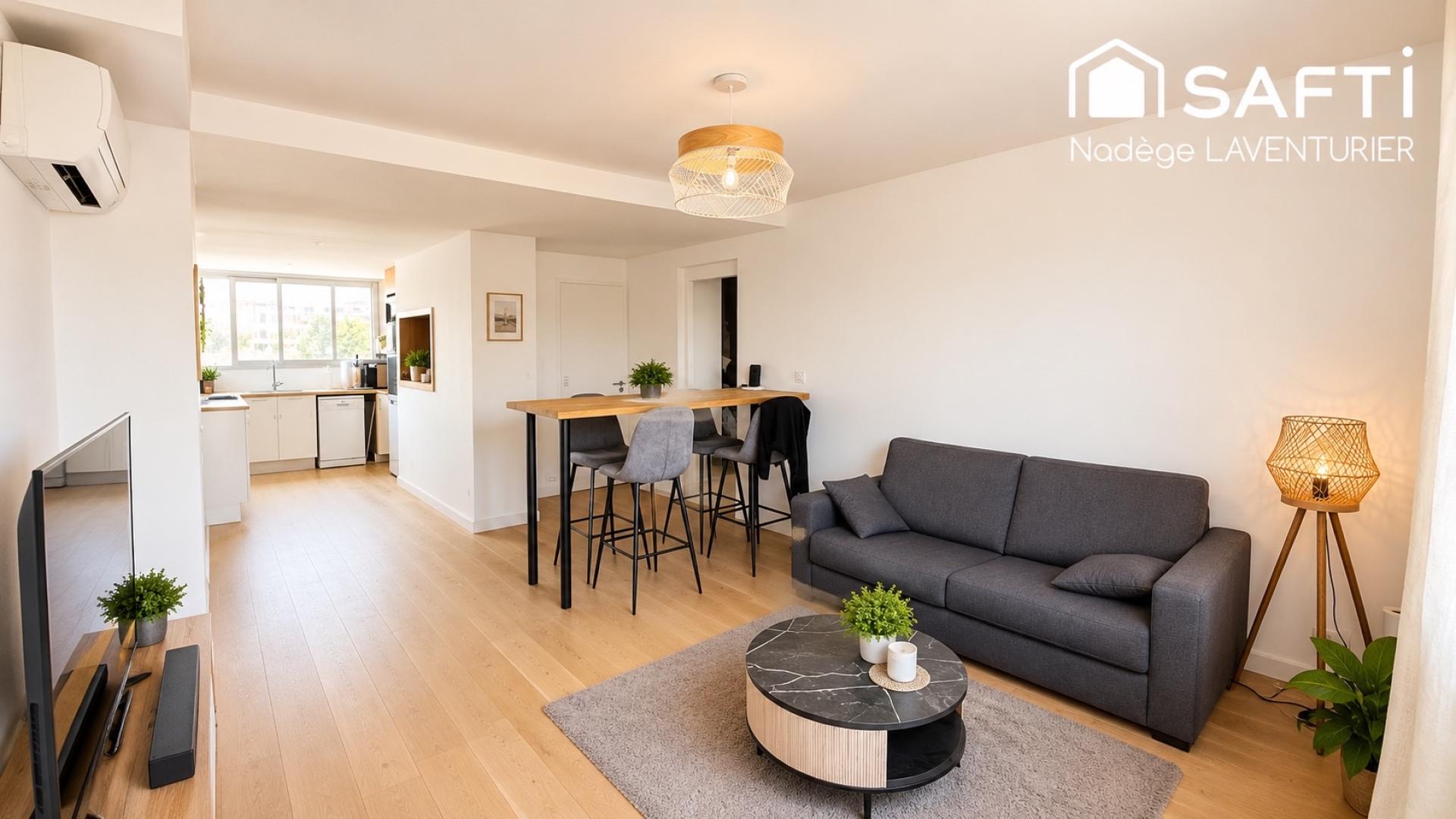 Appartement - 2 pièces - 57m²