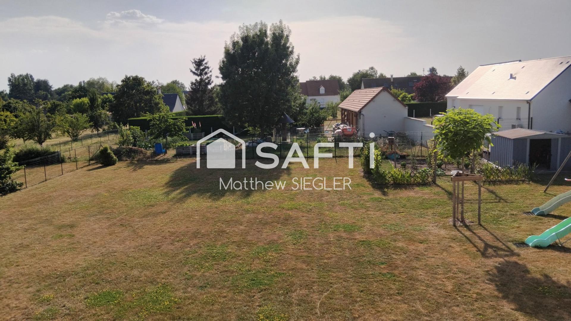 Terrain de 535 m2 avec chemin commun aux autres maisons