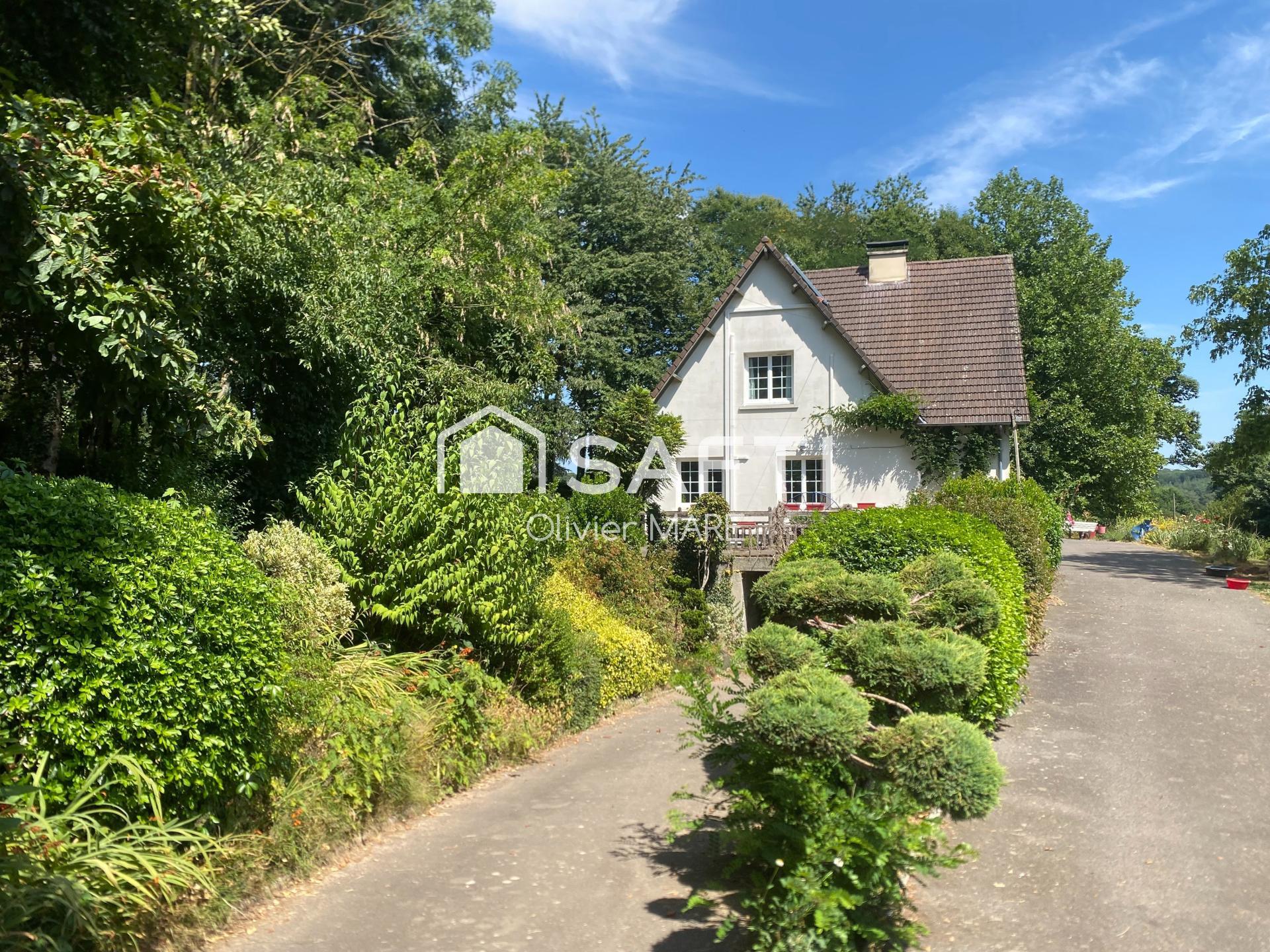 Maison 176 m², 6 chs, terrain de 12 865 m², Le Chatellier