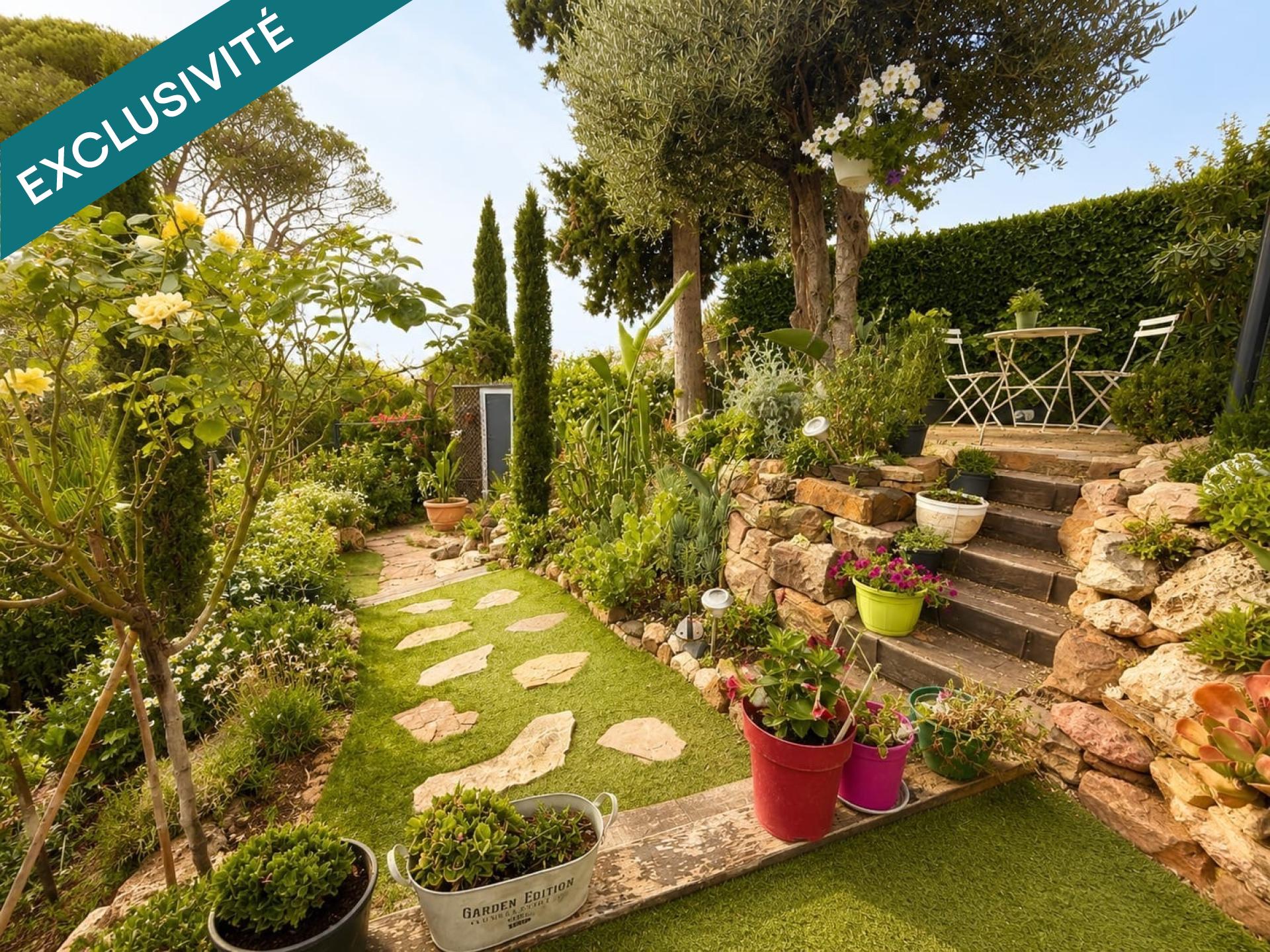 Fréjus – Appartement 2 pièces avec terrasse et jardin
