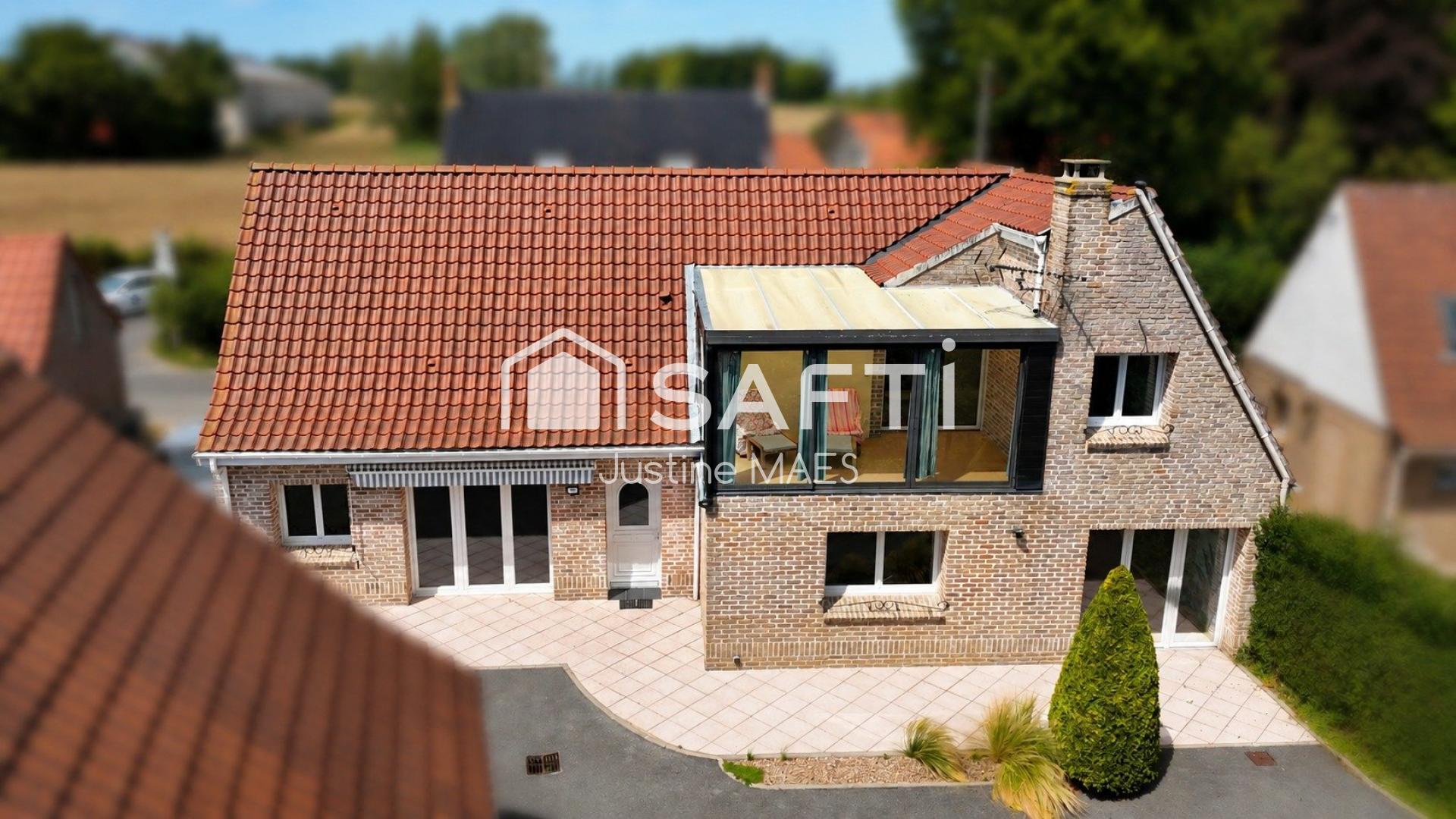 Charmante maison avec jardin arboré d'exception