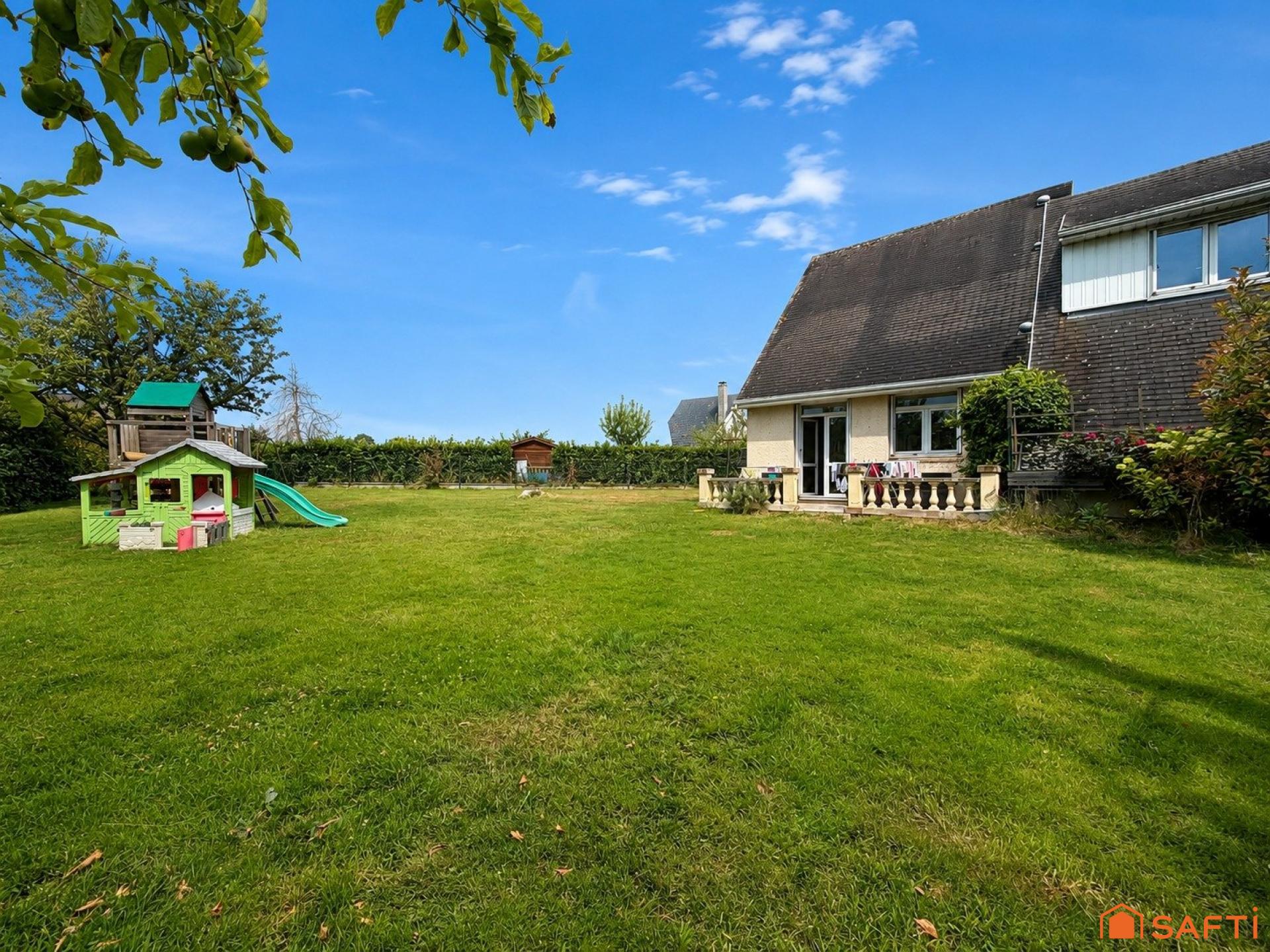 Maison spacieuse , grand jardin , 3 chambres !