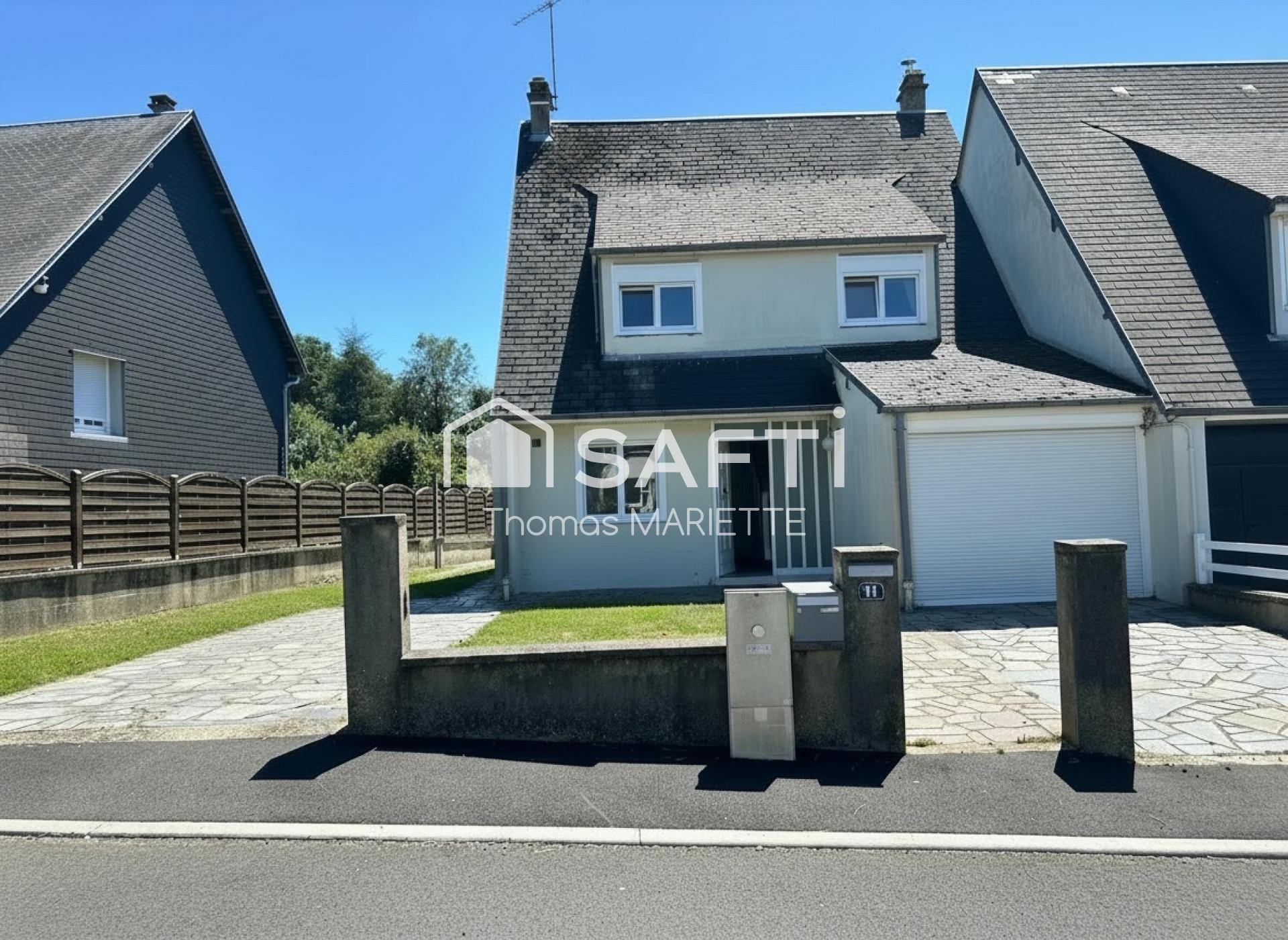Déal premier achat ou investissement locatif : découvrez cette maison sans travaux, offrant de beaux volumes, des dépendances et un fort potentiel, à deux pas des commodités de Mortain-Bocage !