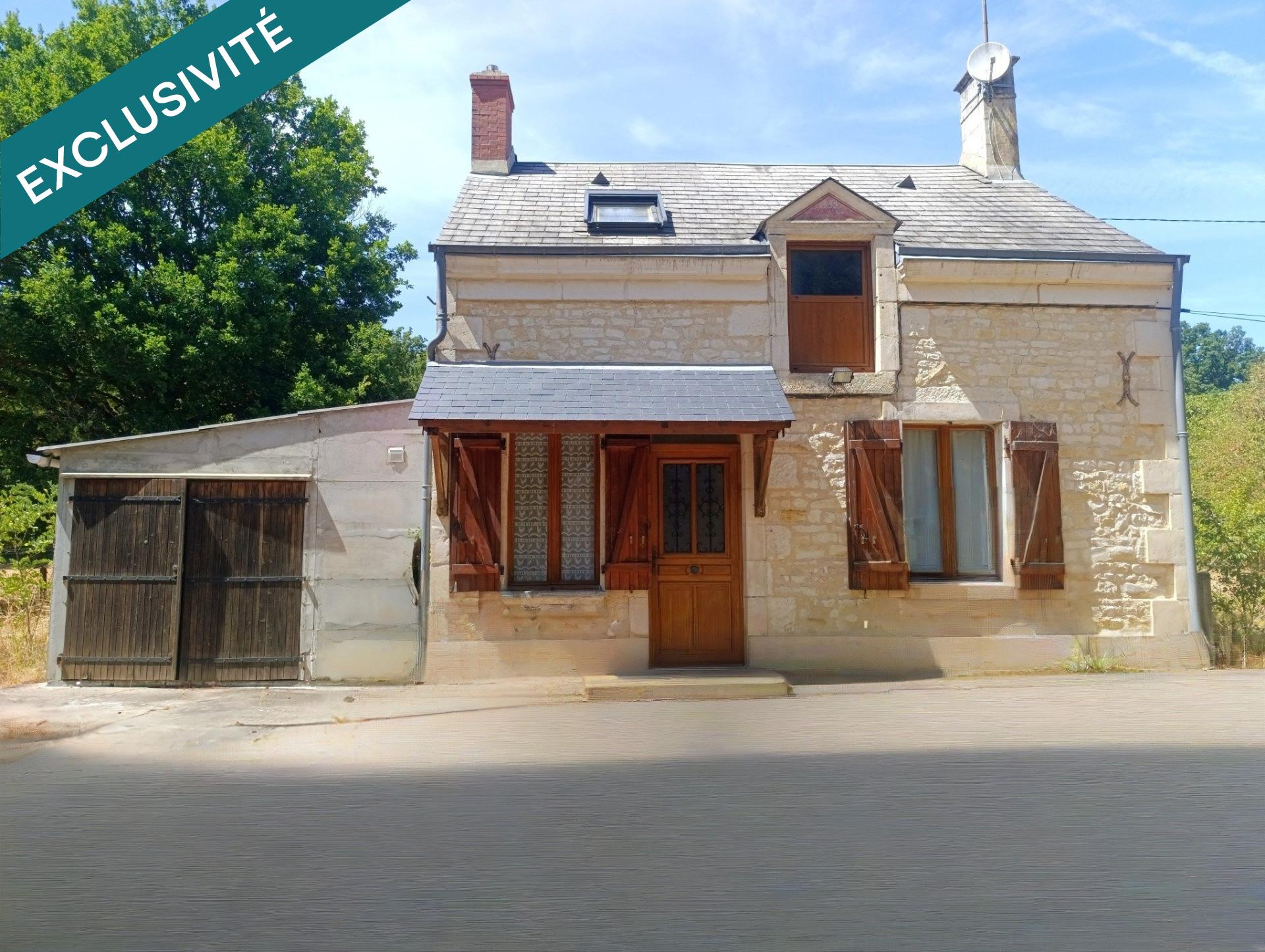 Maison pleine de charme à rénover – 71 m² – Terrain de 1 770 m² – Condé (36100)