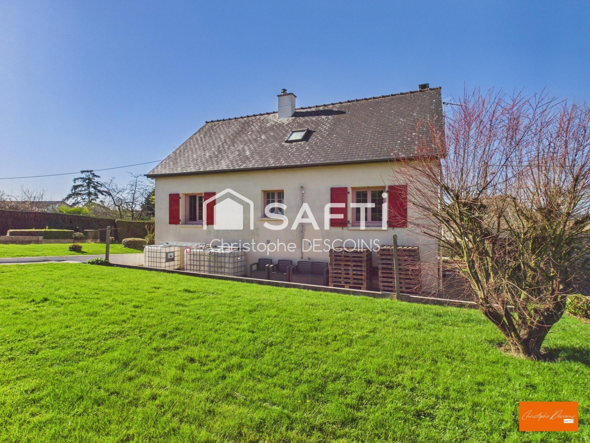 Maison familiale 120 m² avec sous-sol total – Montenay