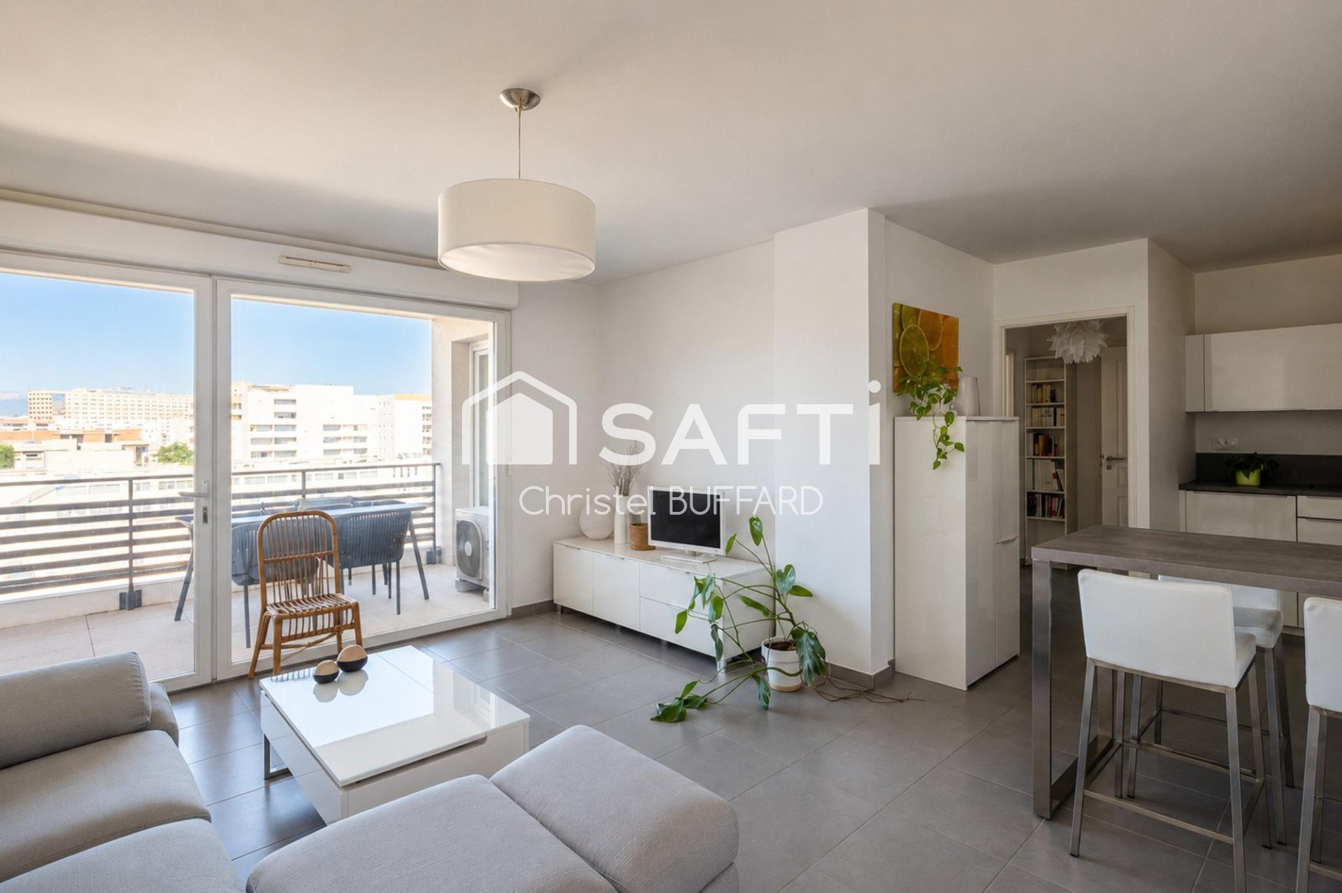 Appartement 3 pièces 63 m² · à Marseille 5e Arrondissement · 63 m² · 295 000 €