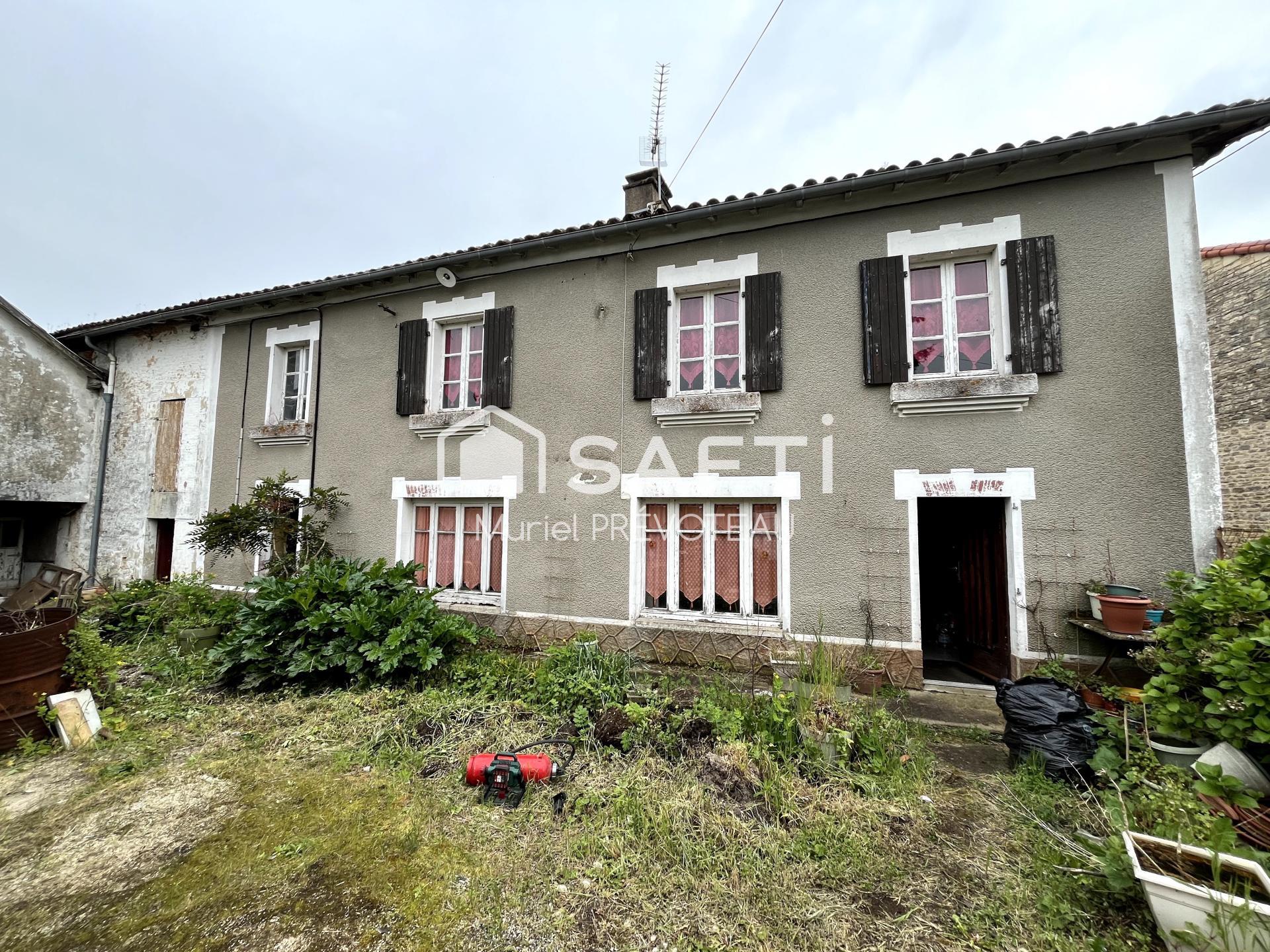 Maison 5 pièces 92 m² · à Maire-Levescault · 92 m² · 53 500 €
