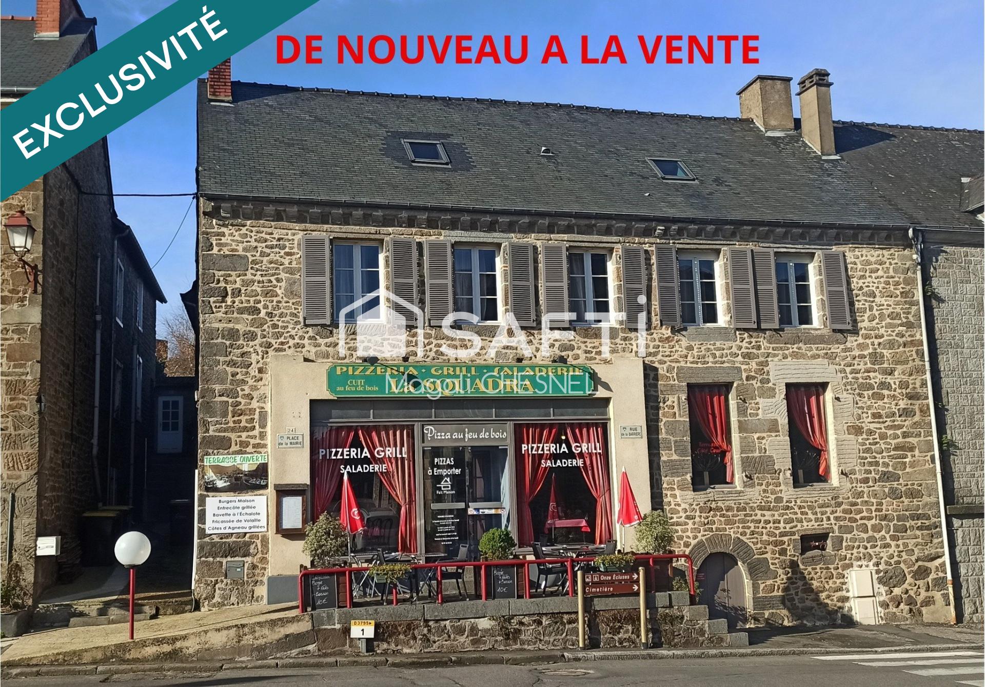 IMMEUBLE MIXTE – LOCAL COMMERCIAL + HABITATION – 220 m² – PROCHE RENNES