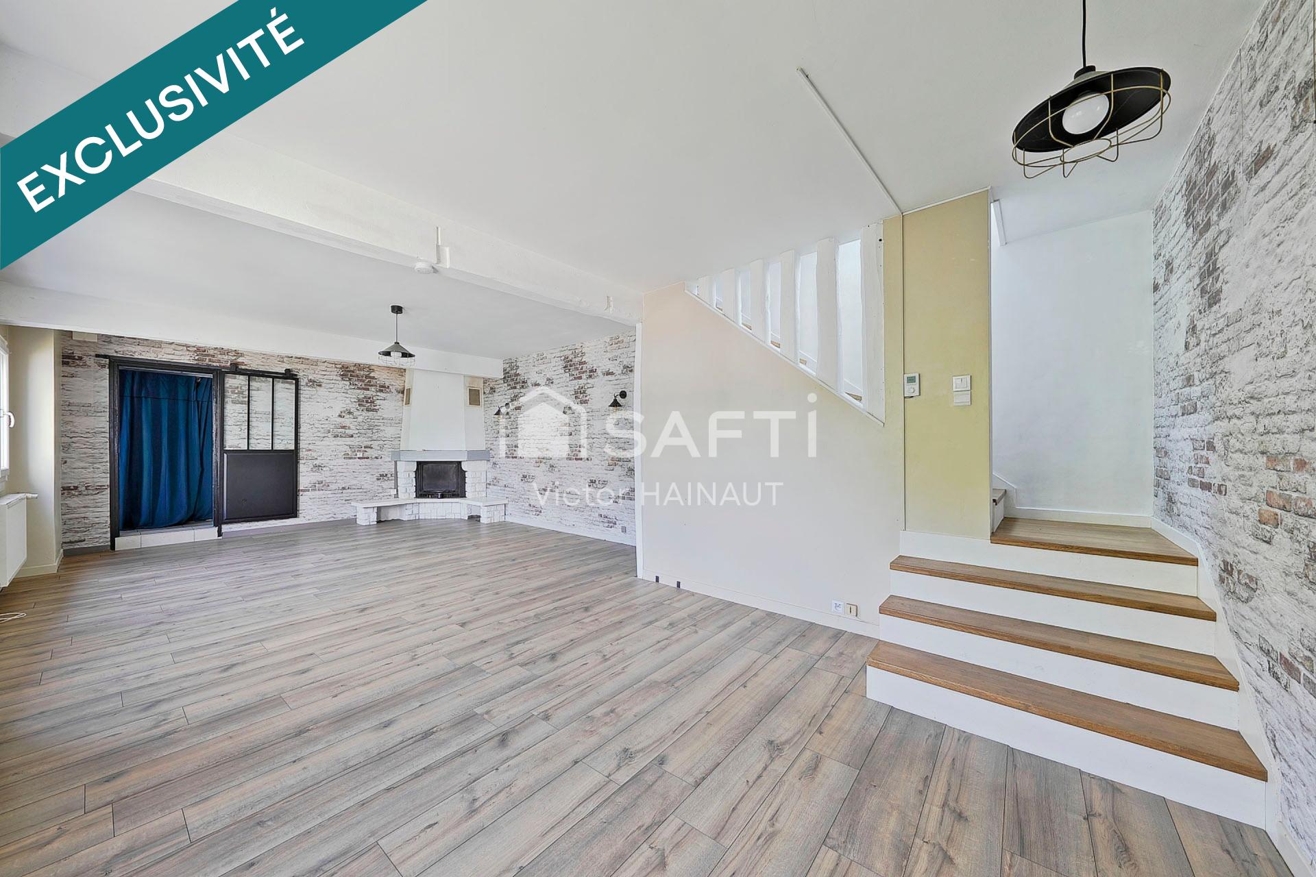 Maison 5 pièces - 122 m² - centre-ville de Santeny