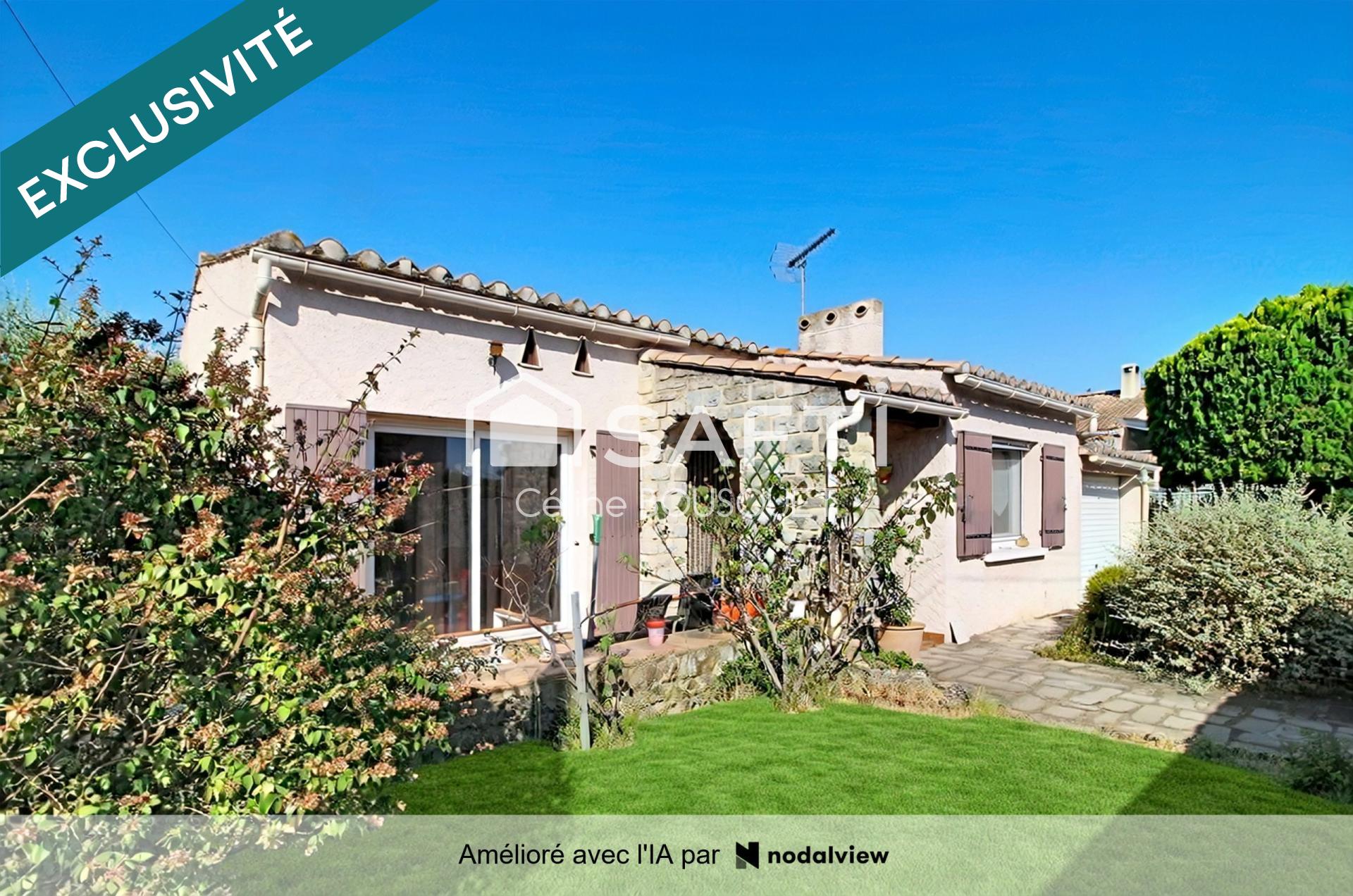 Maison de 96 m2 avec garage sur terrain de 533 m2