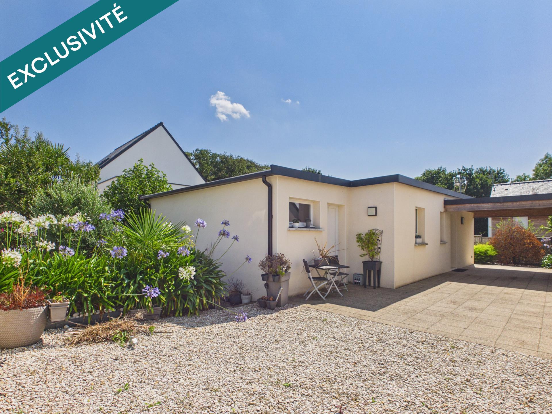 PLESTIN-LES-GRÈVES – Rare maison contemporaine de plain-pied