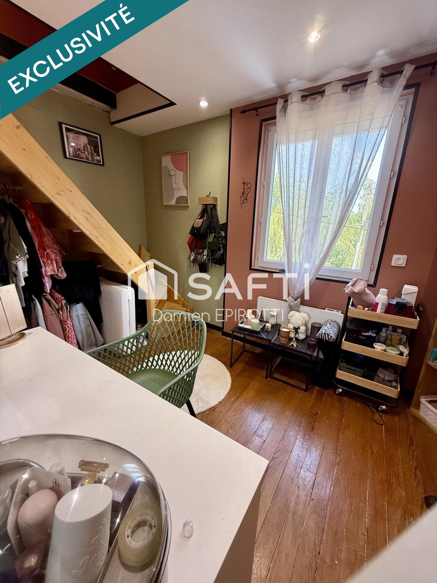 À vendre – Maison 80 m² sur sous-sol avec jardin et terrasse – Vrigne-aux-Bois