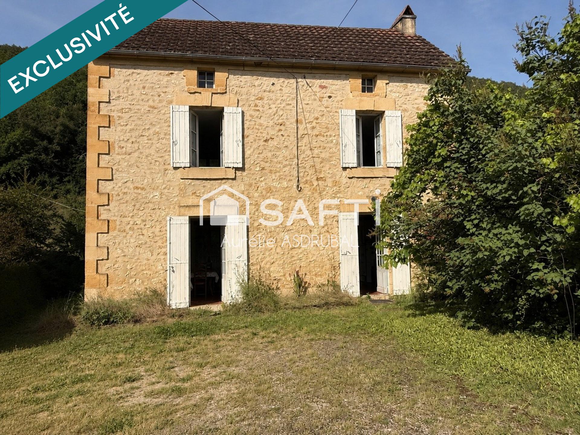 Maison avec grange Castels et Bézenac 24220